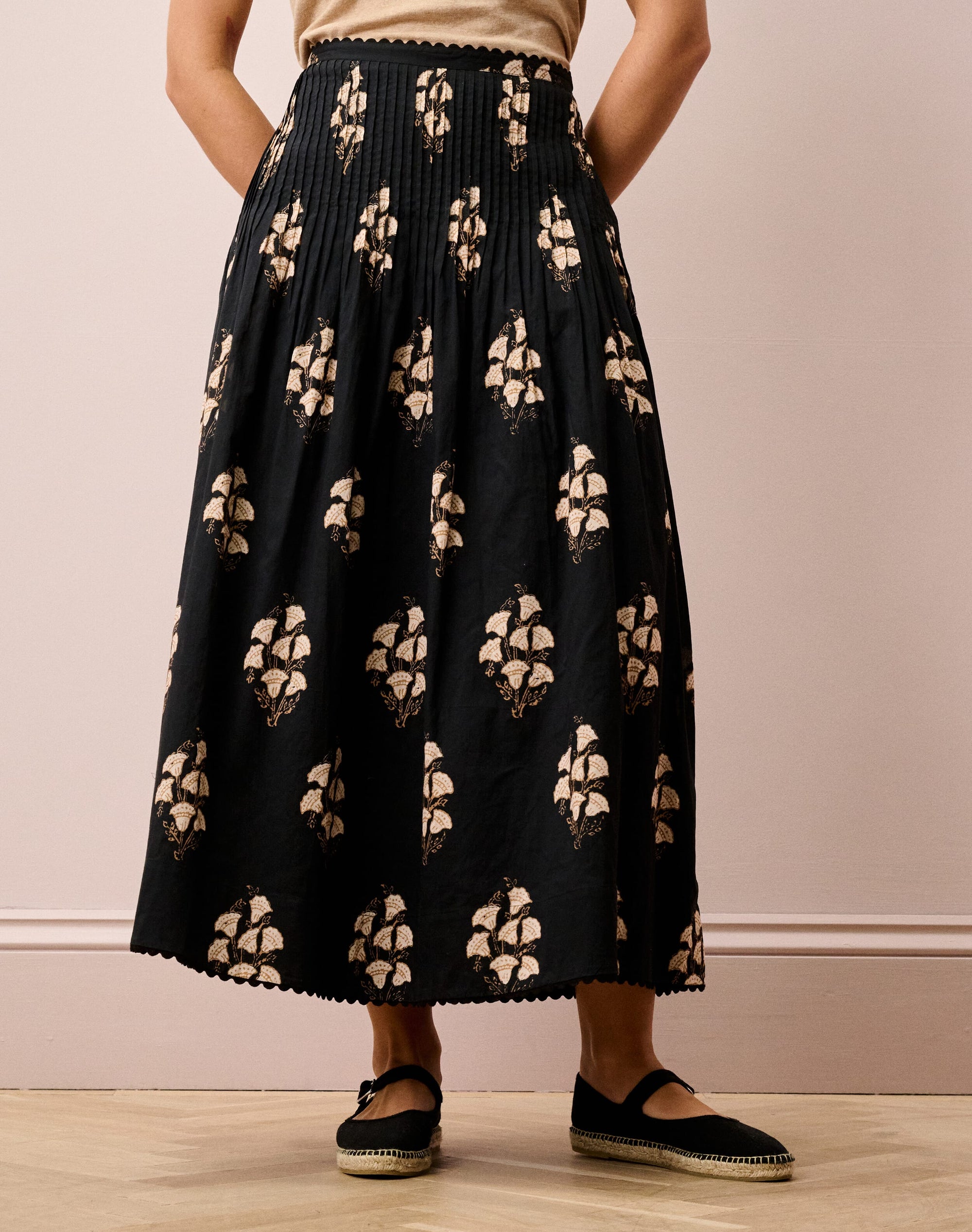 Organic Cotton Maxi Skirt
