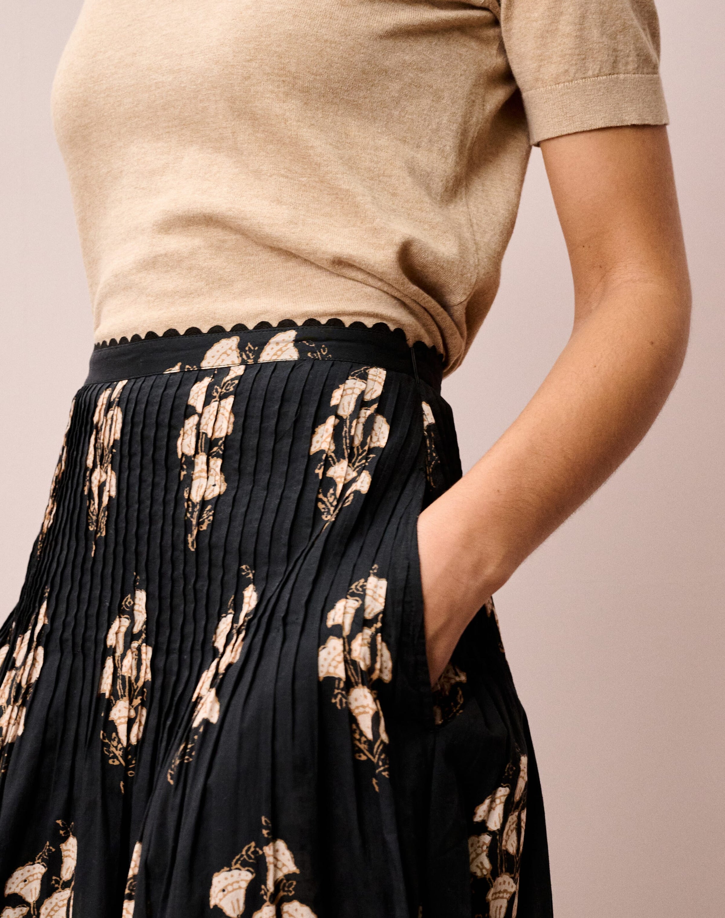 Organic Cotton Maxi Skirt