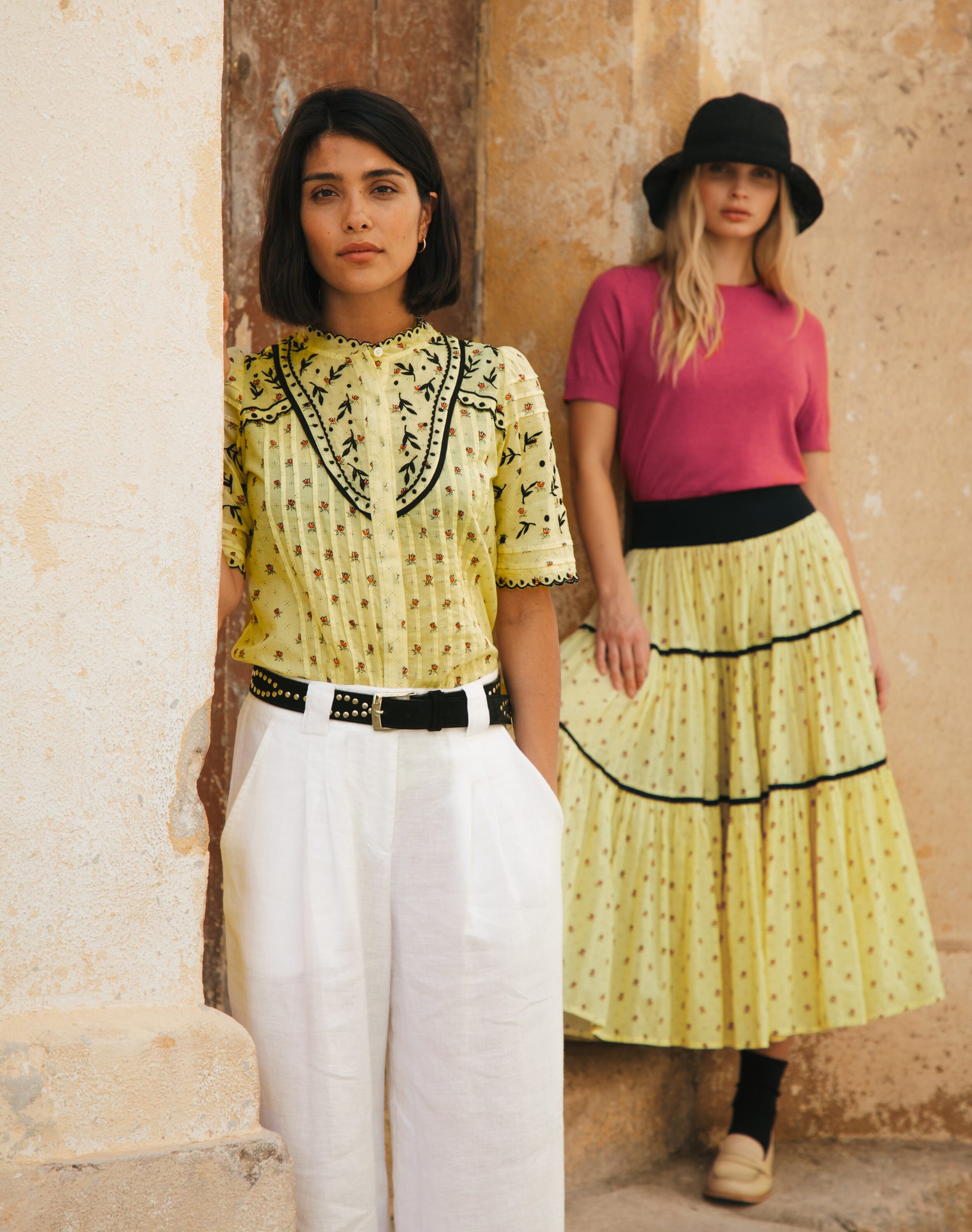 Organic Cotton Tiered Skirt