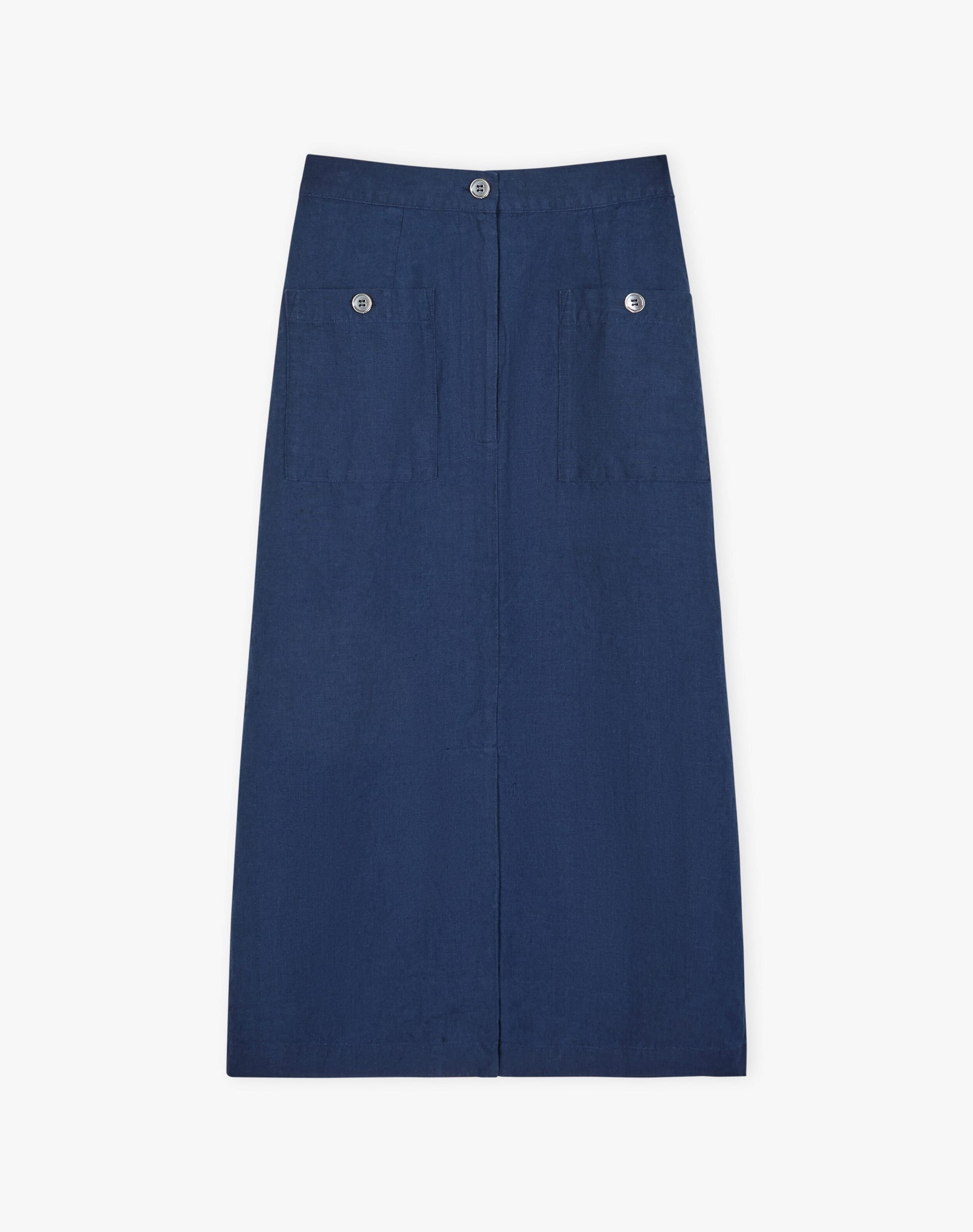 Washed Linen Skirt
