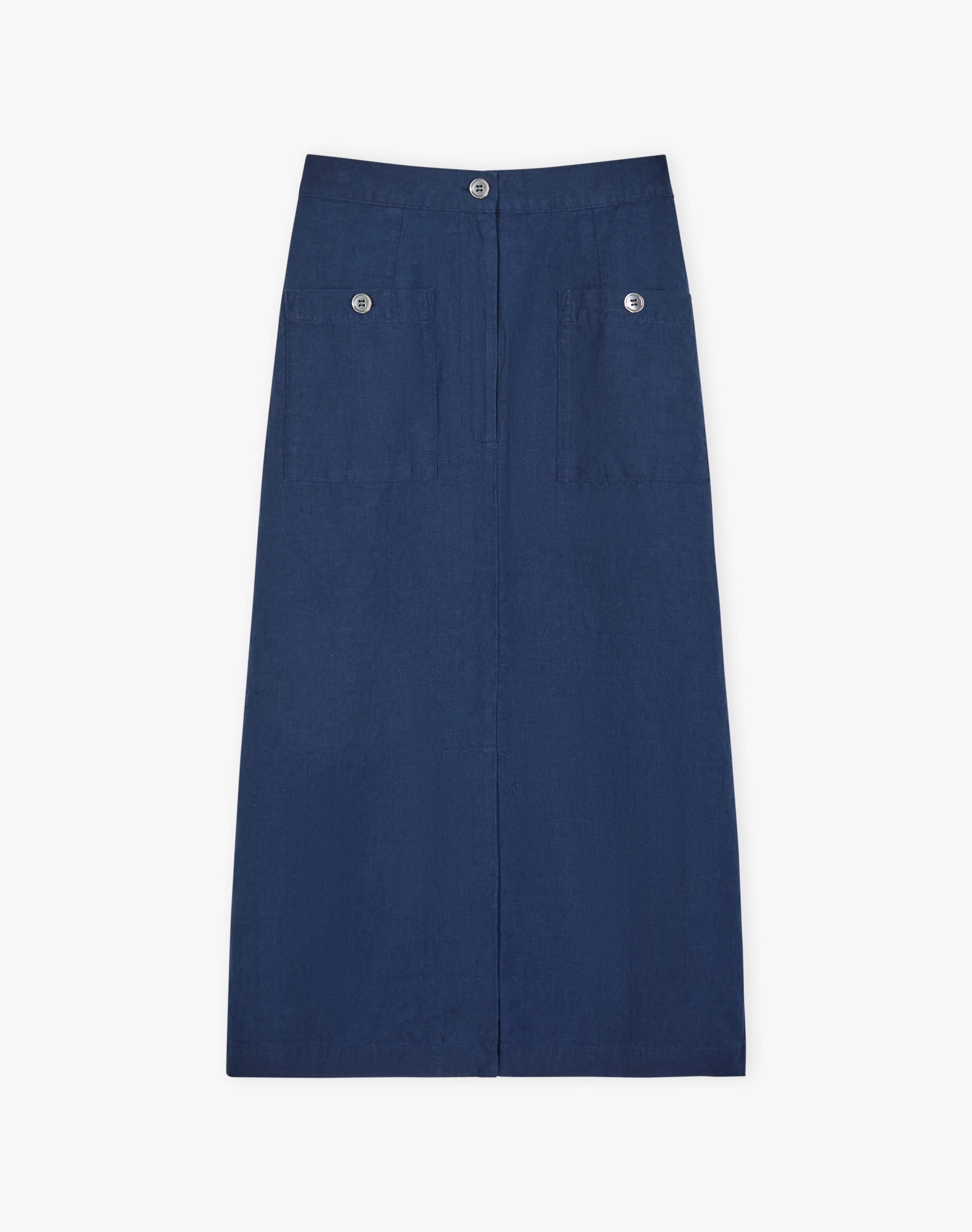 Washed Linen Skirt