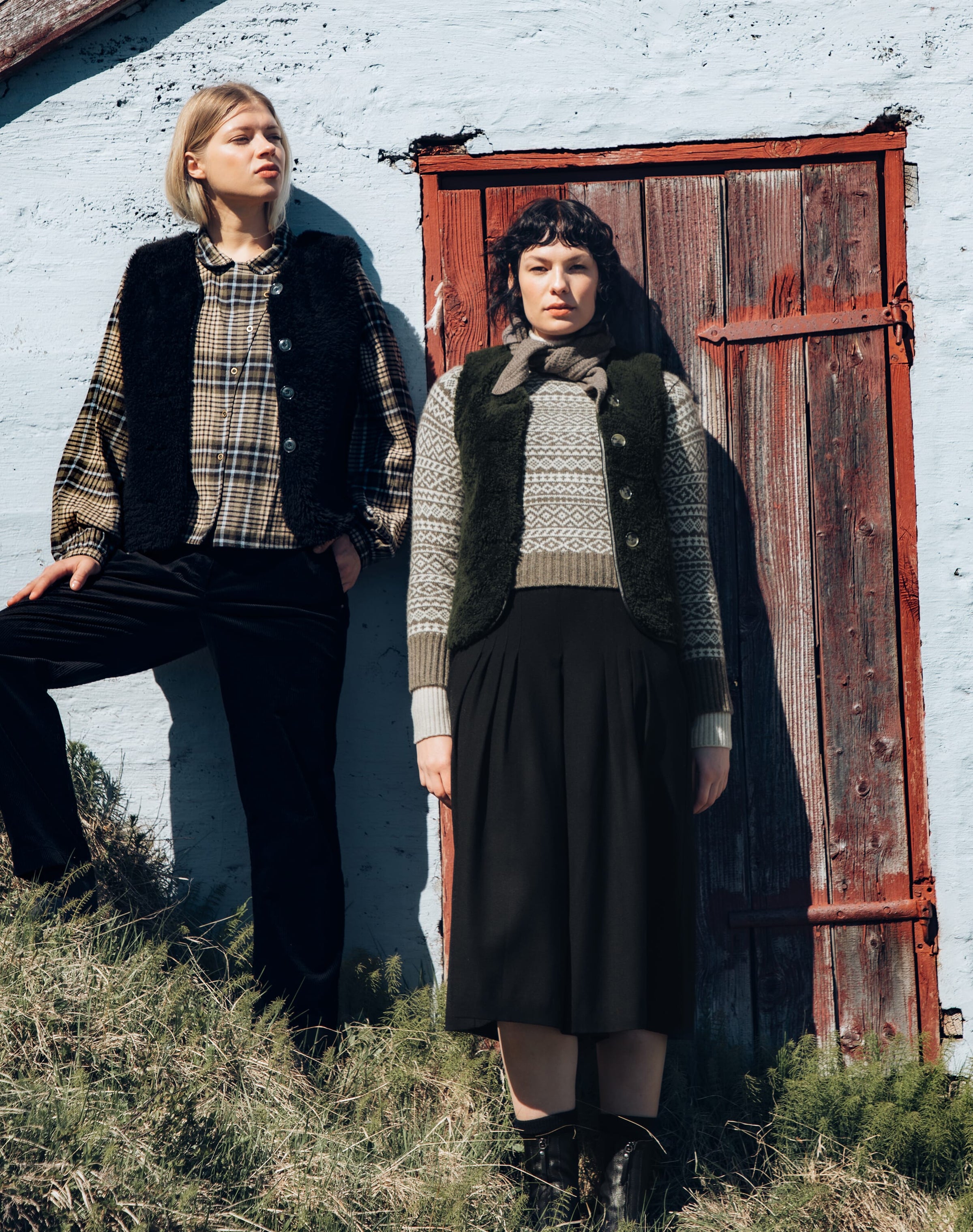 Wool Crepe Culottes
