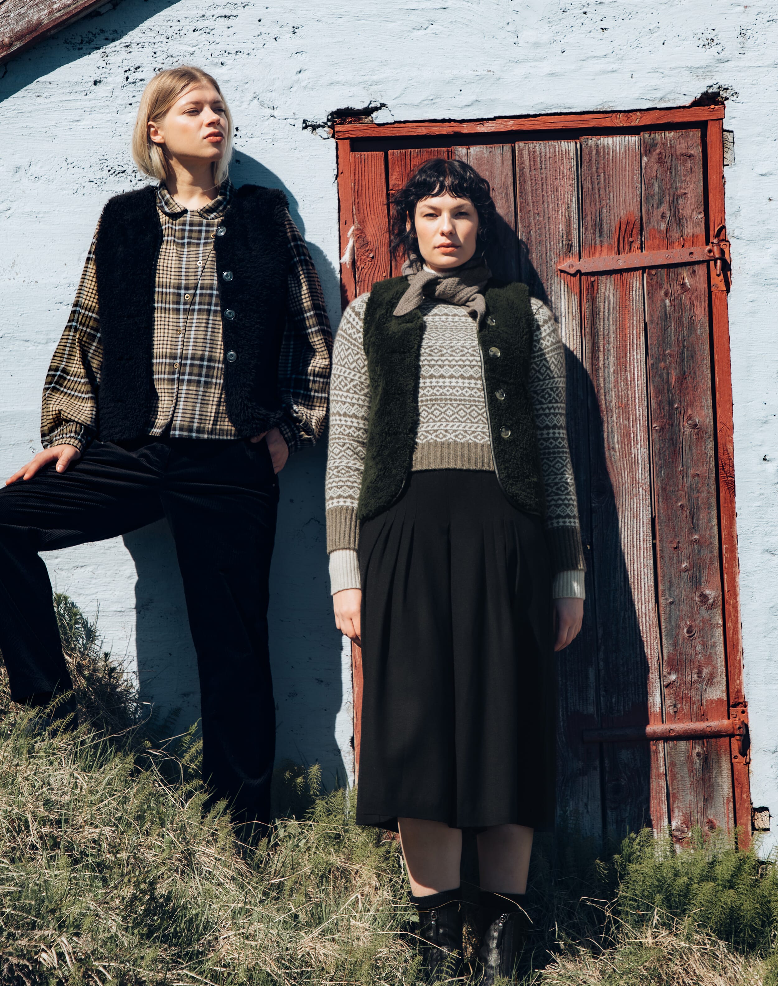 Wool Crepe Culottes