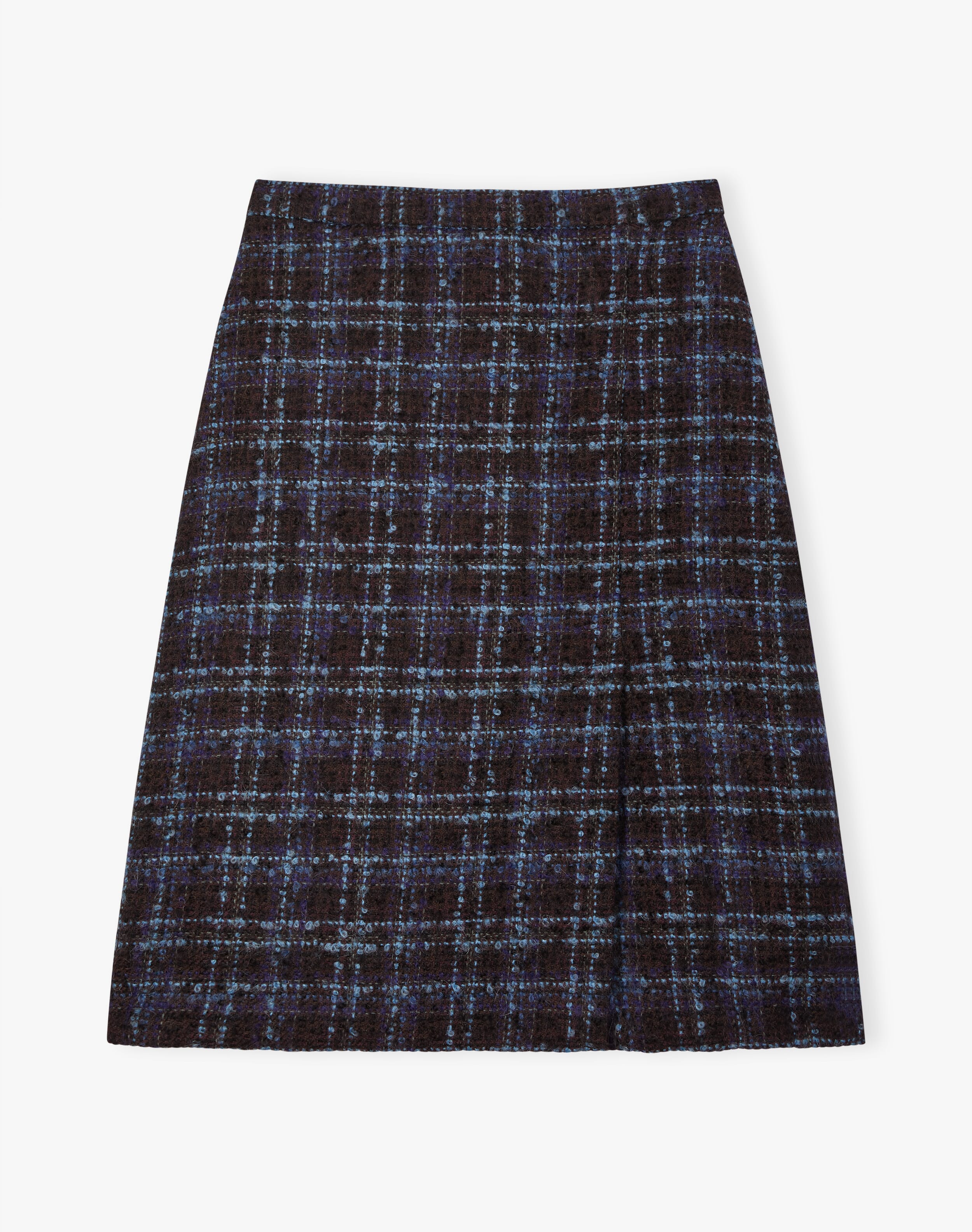 Scottish Mohair Wool Pencil Skirt