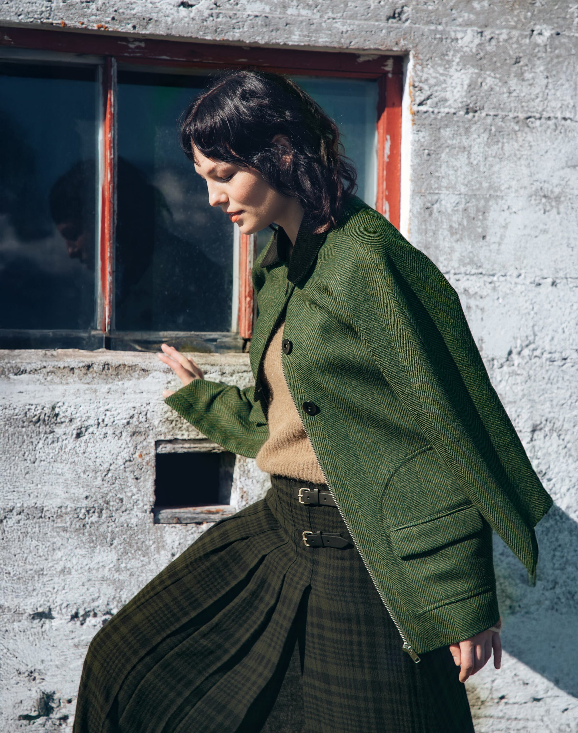 Check Pleated Kilt