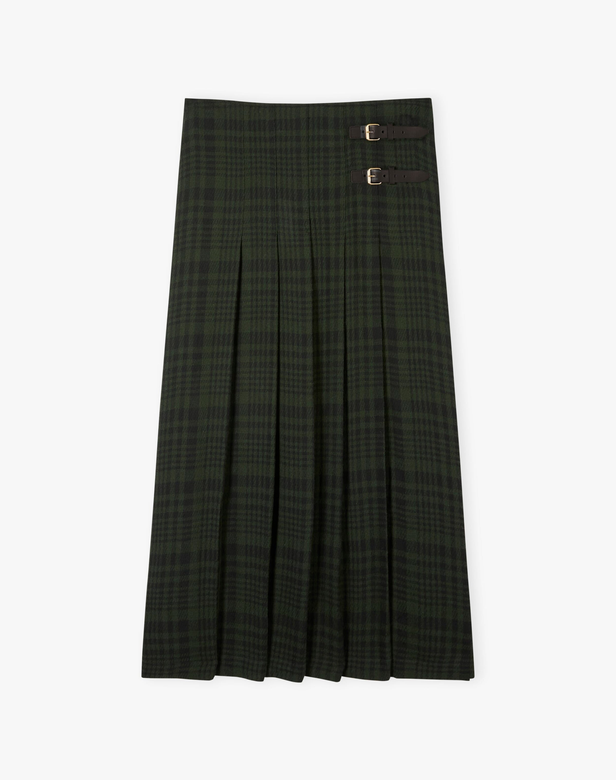 Check Pleated Kilt
