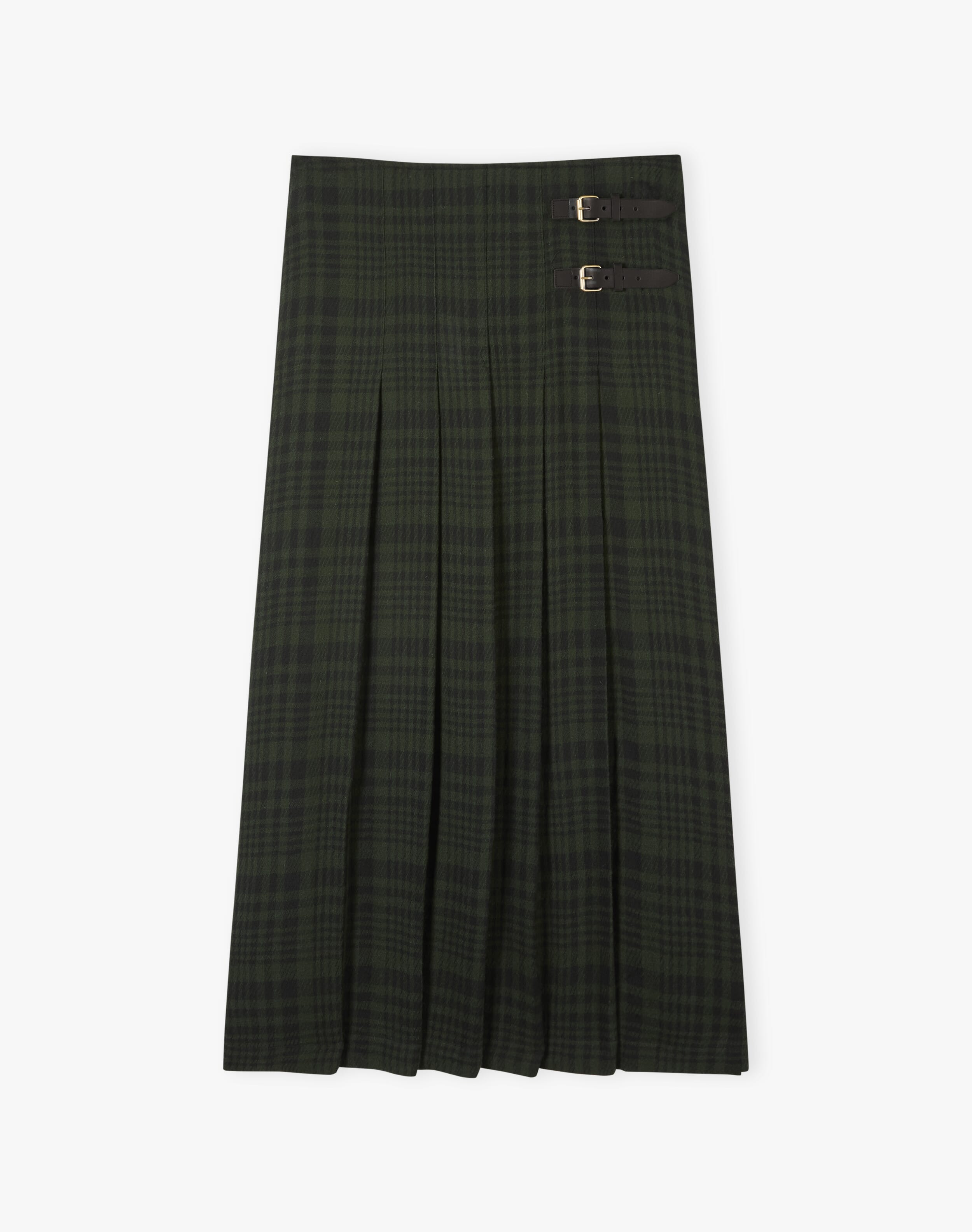Check Pleated Kilt