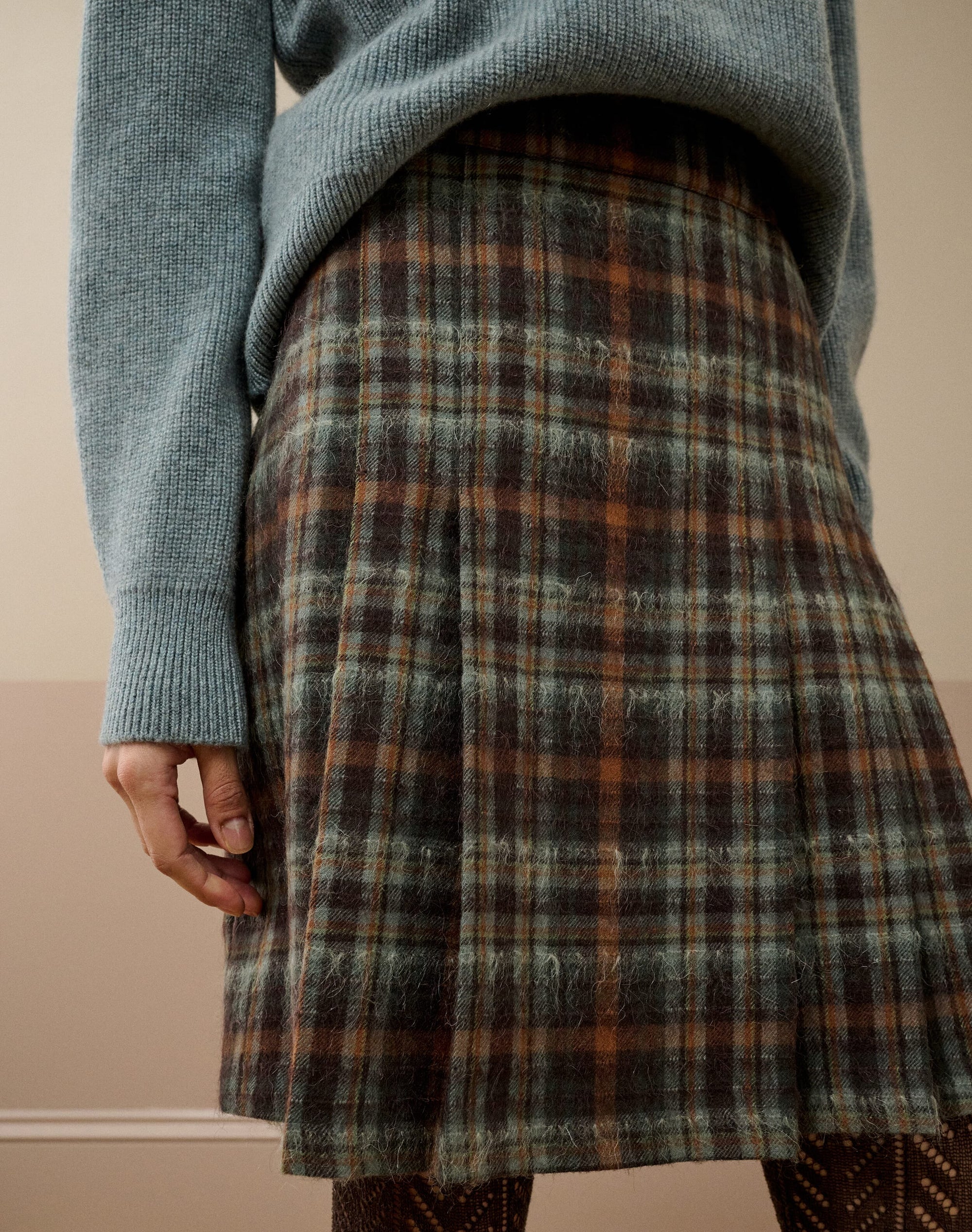 Scottish Mohair Wool Kilt
