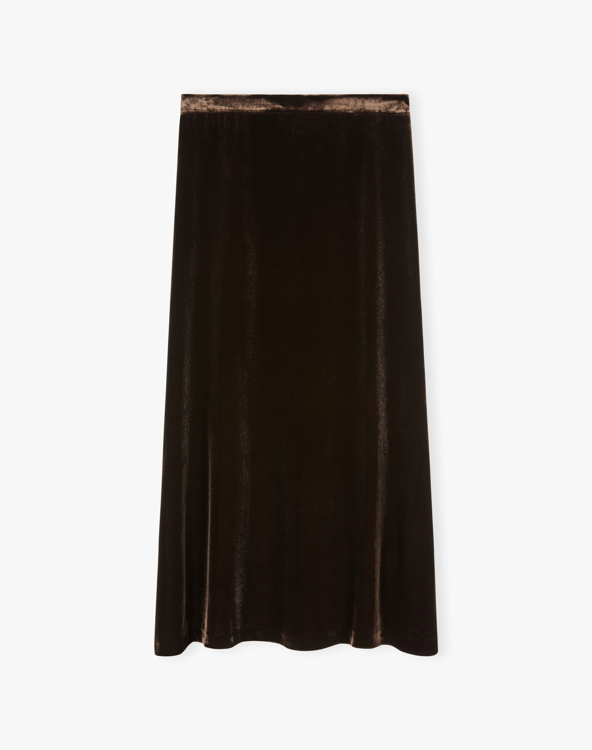 Silk Velvet Skirt