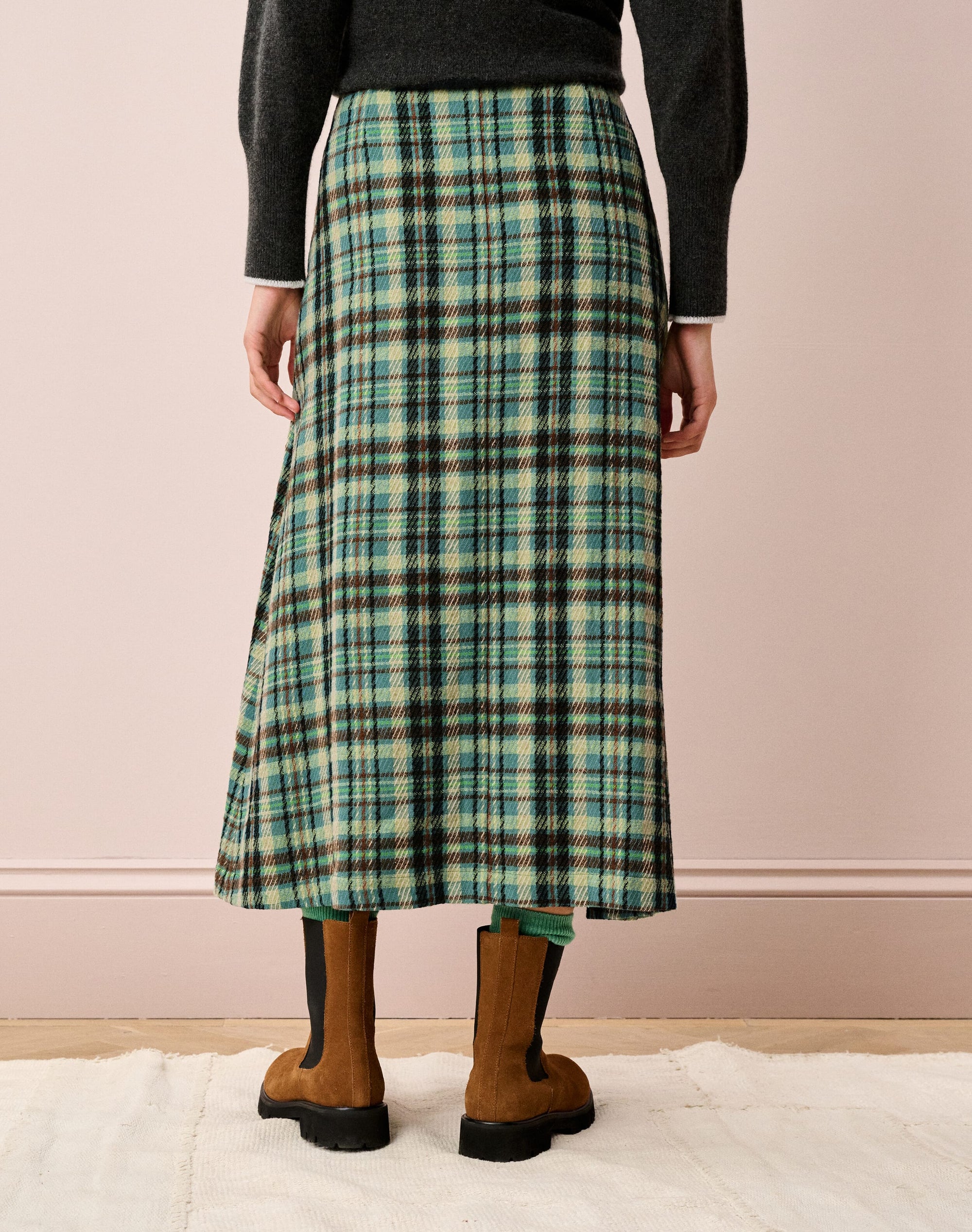 Plaid Pleated Kilt