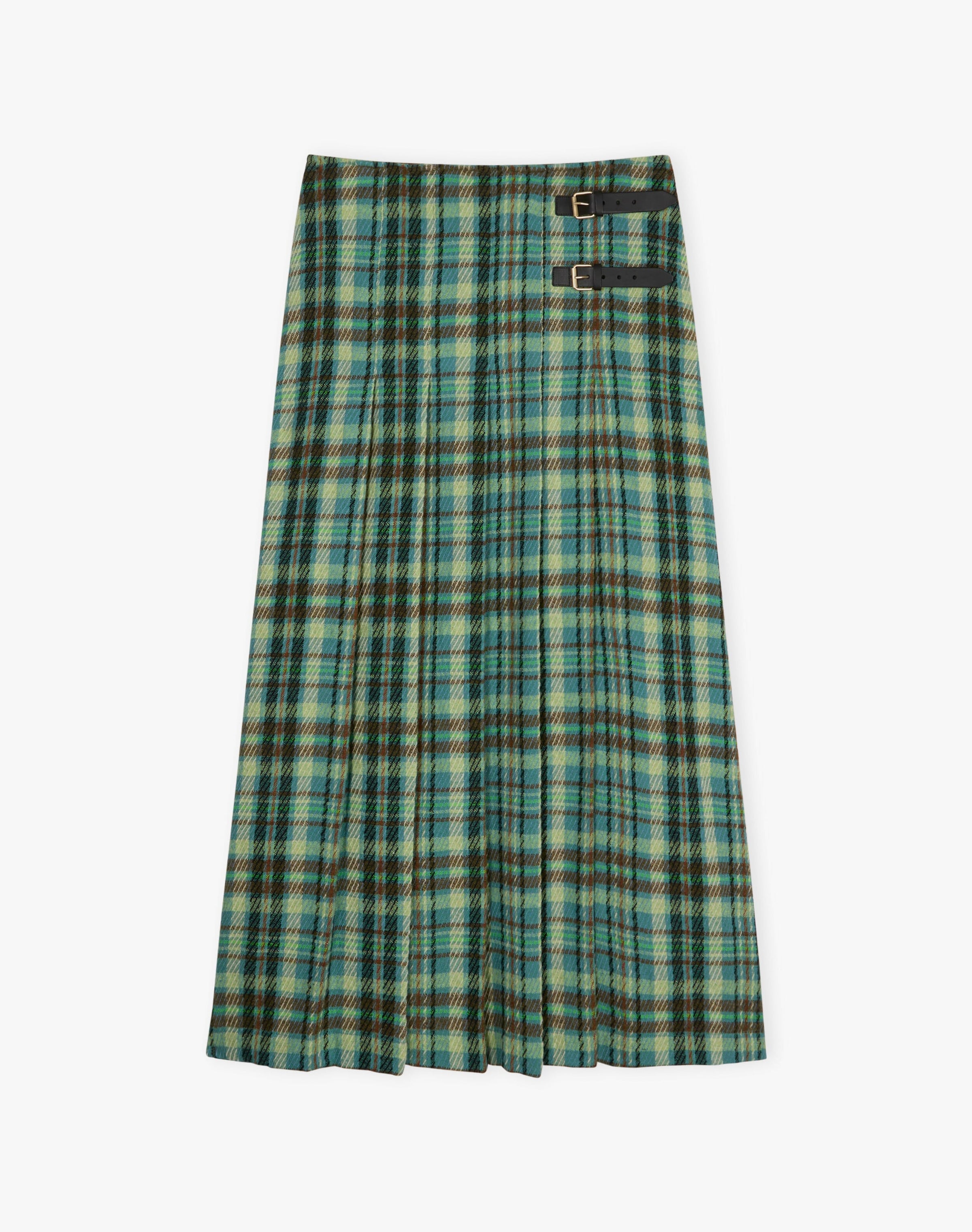 Plaid Pleated Kilt