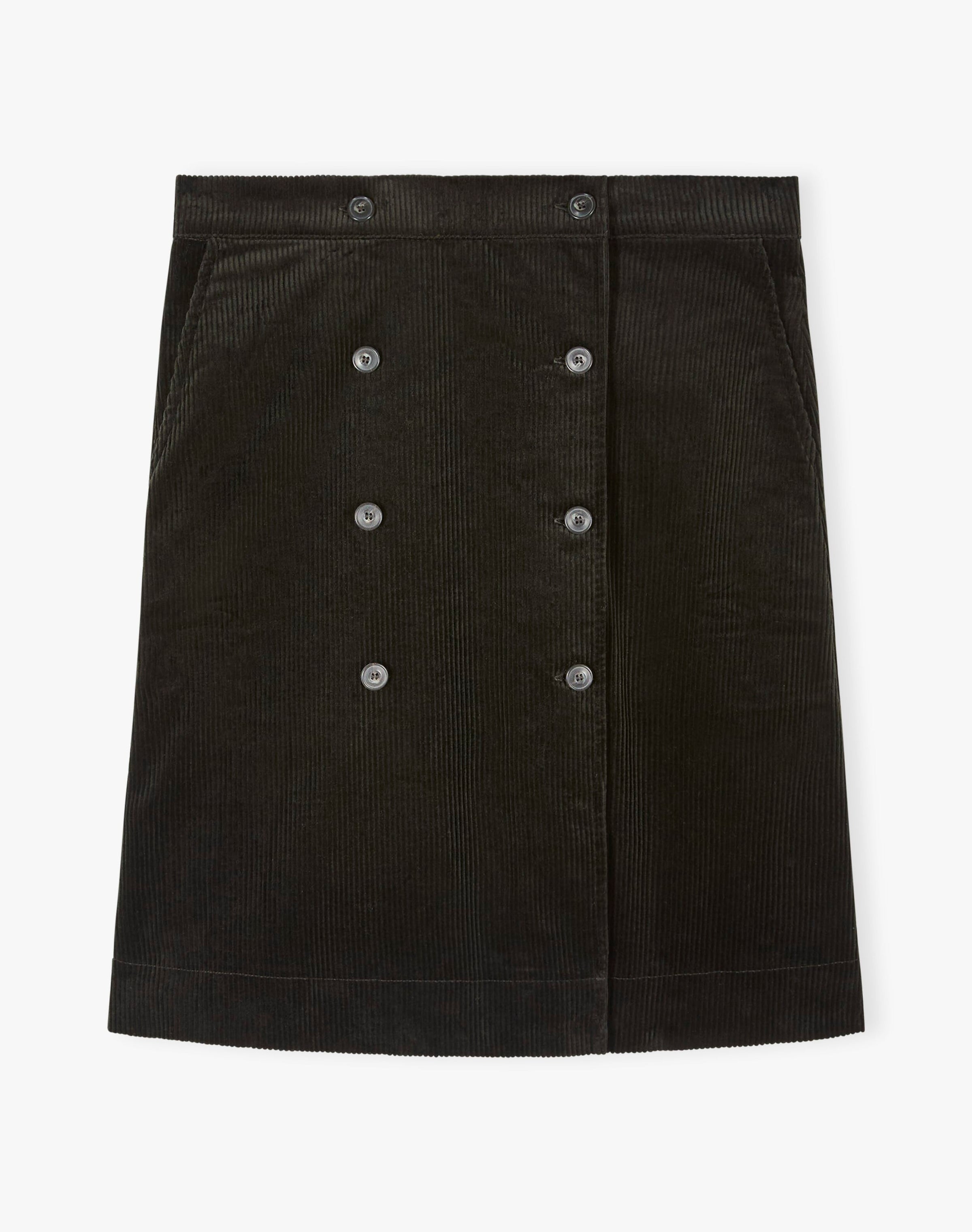 Organic Cotton Corduroy Skirt
