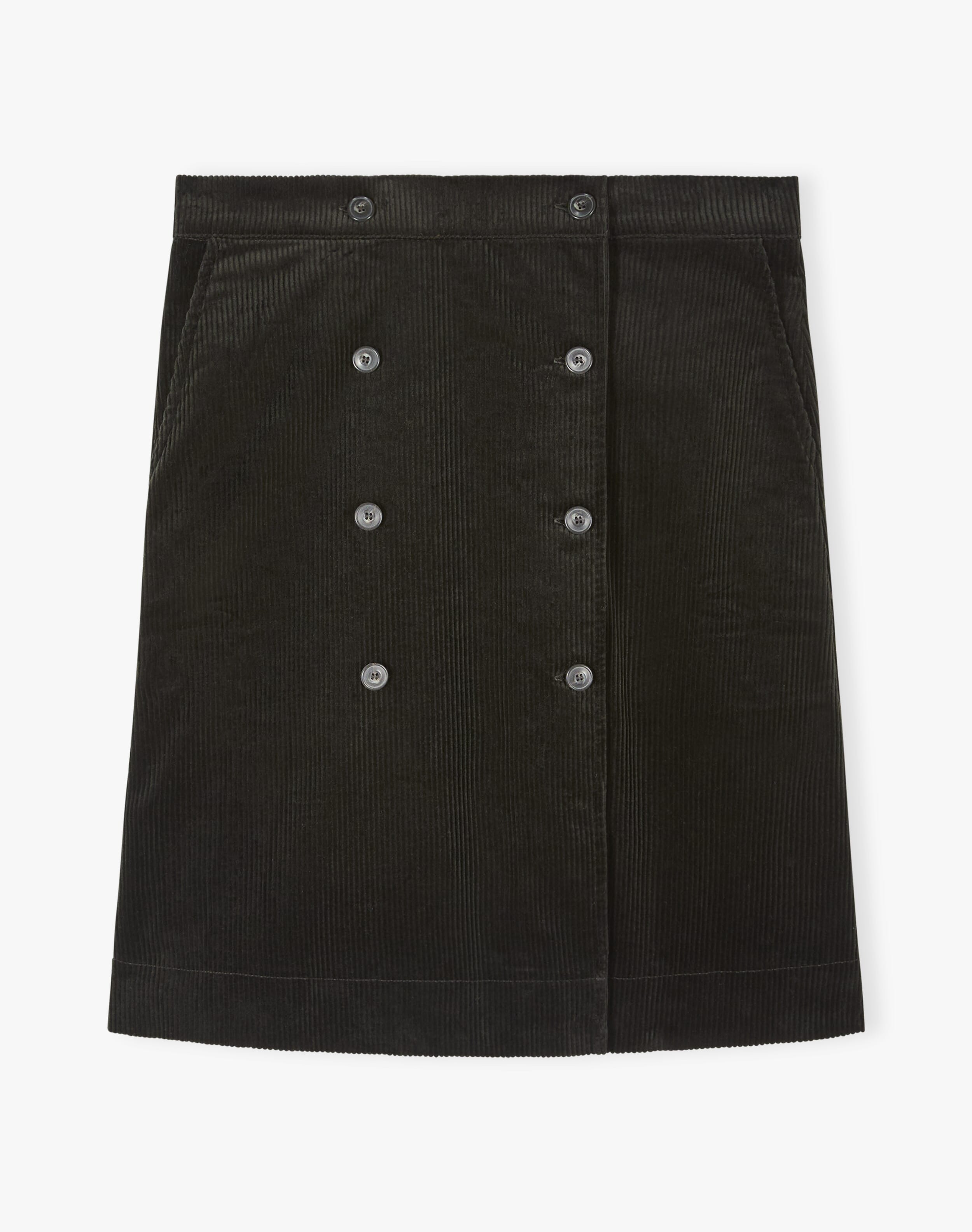 Organic Cotton Corduroy Skirt