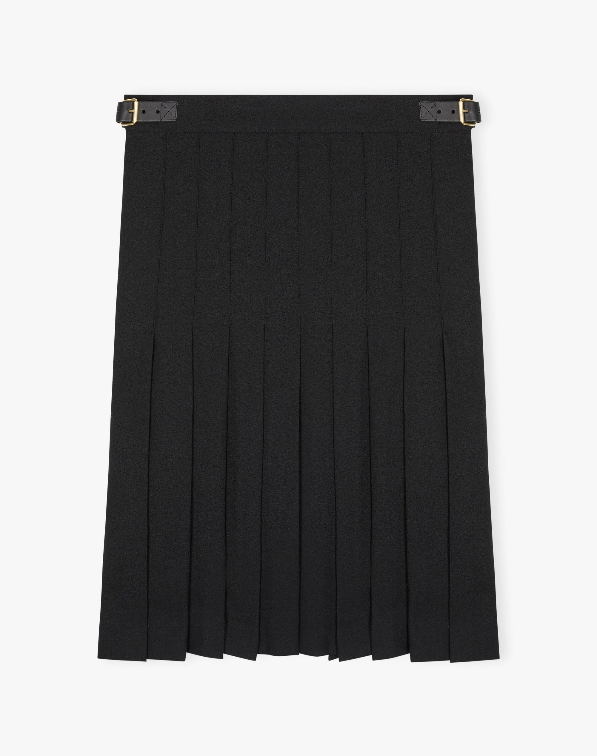 Wool Crepe Kilt