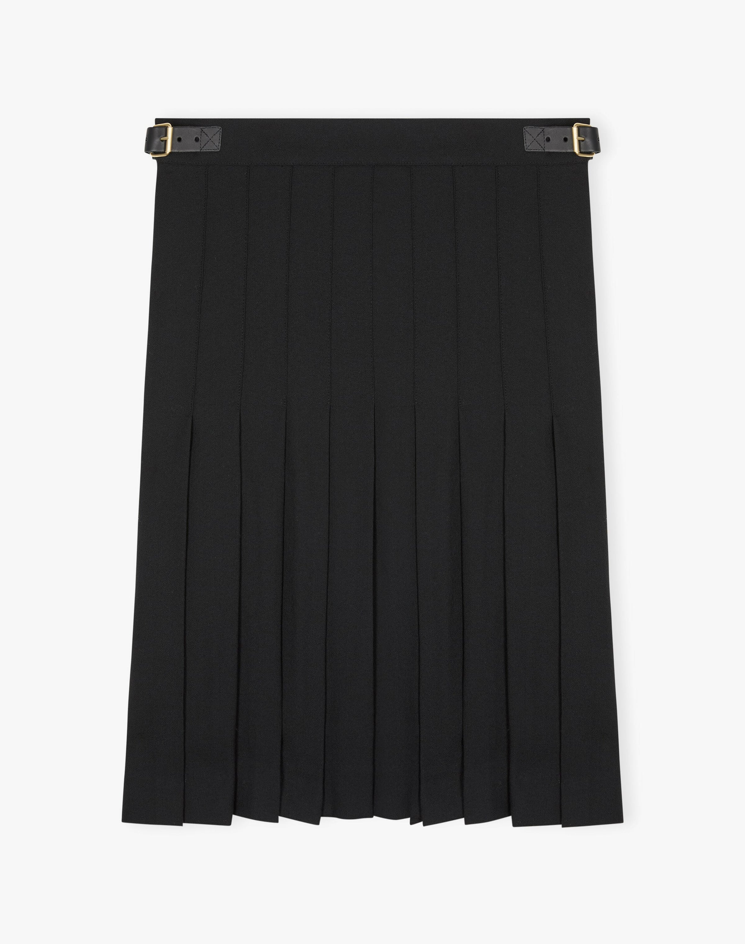 Wool Crepe Kilt