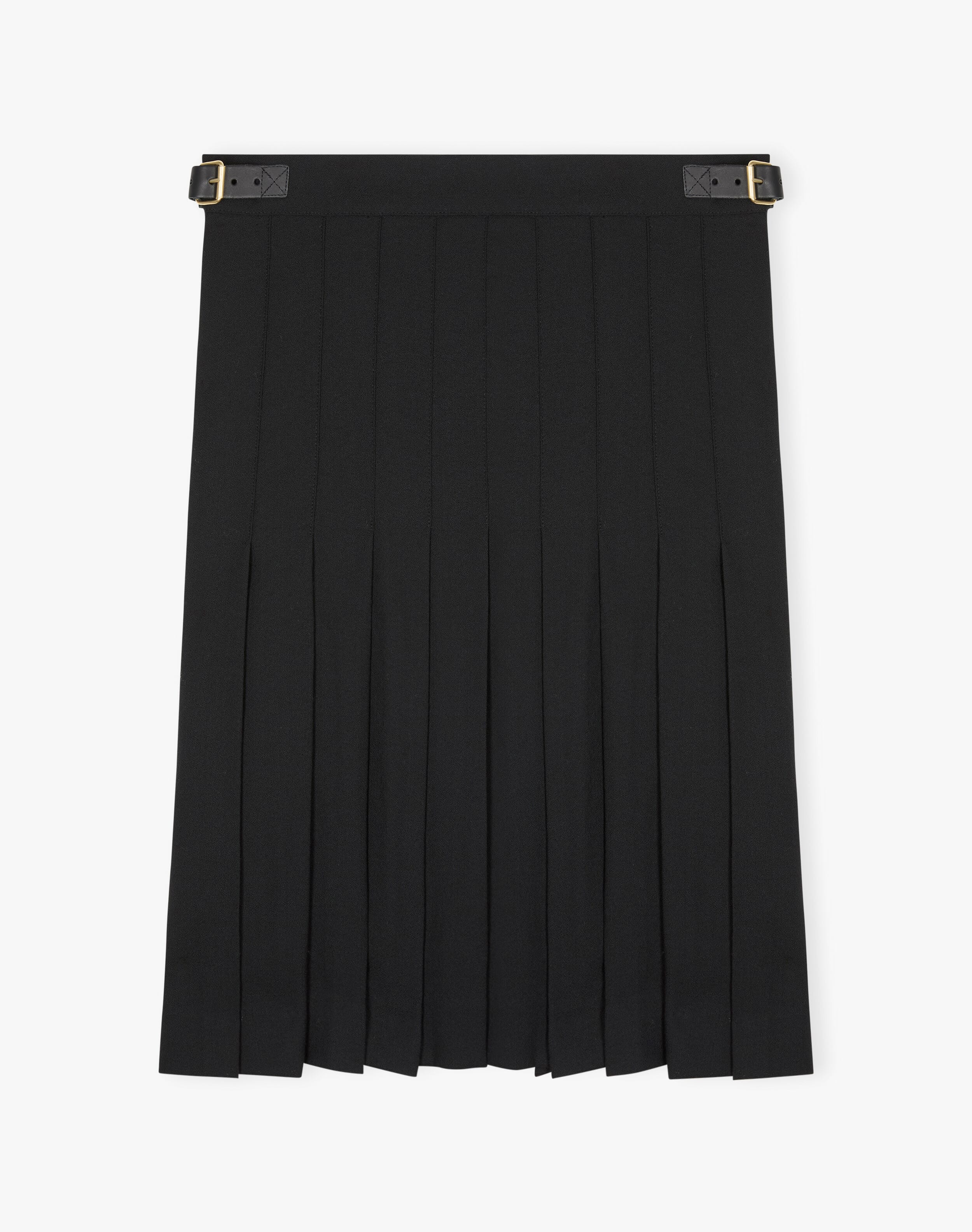 Wool Crepe Kilt