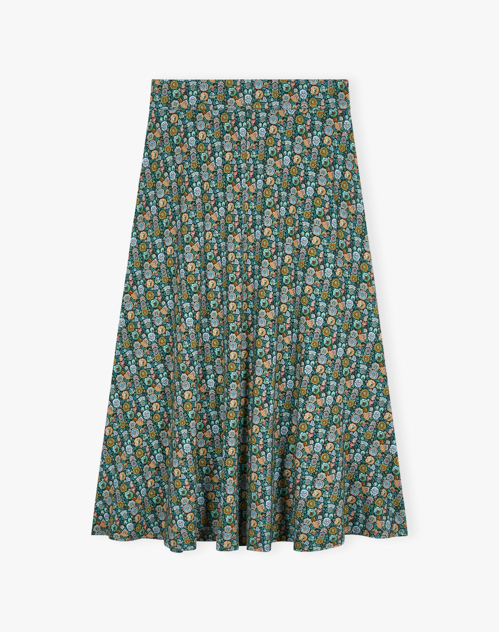 Liberty Print Jersey Skirt