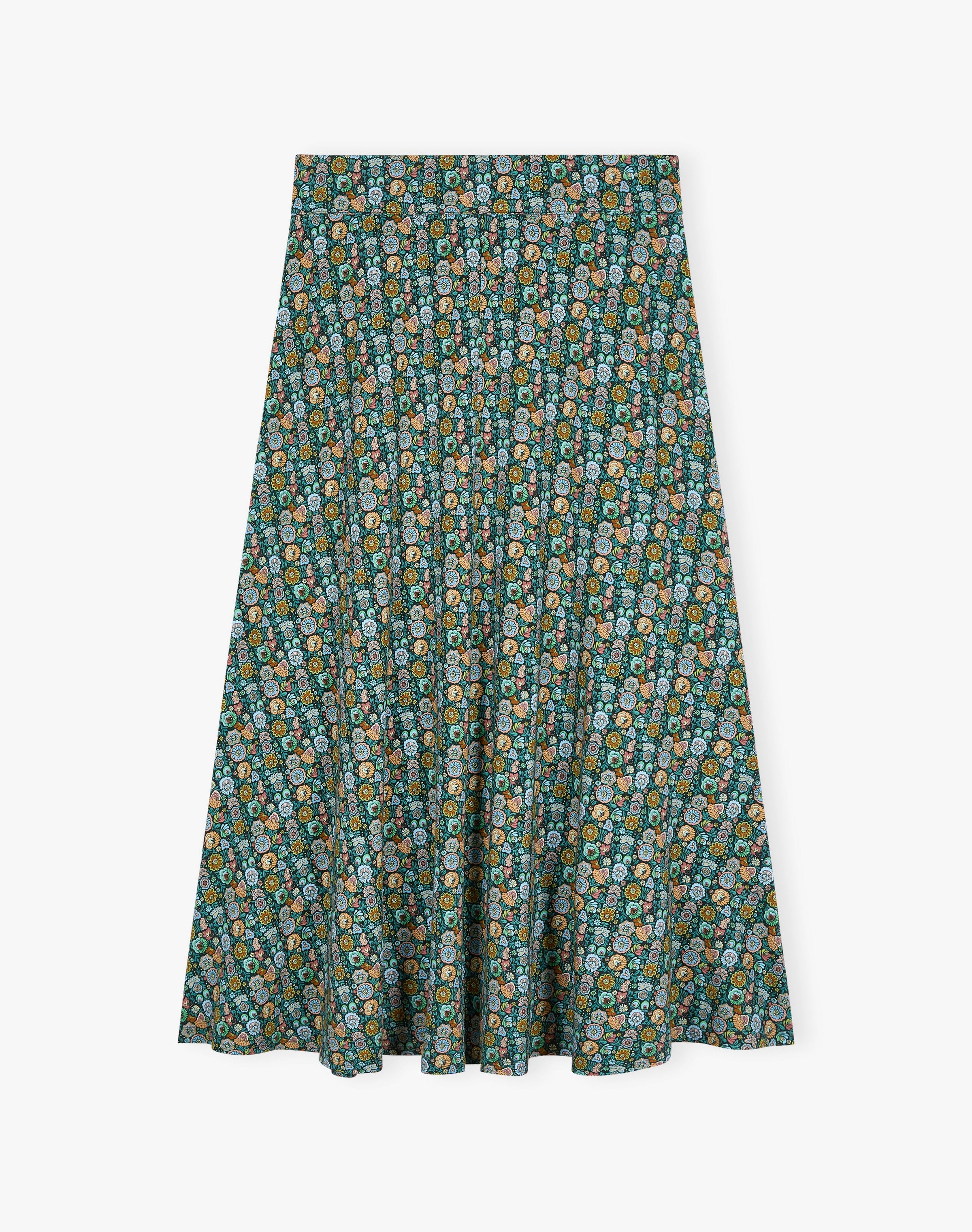Liberty Print Jersey Skirt