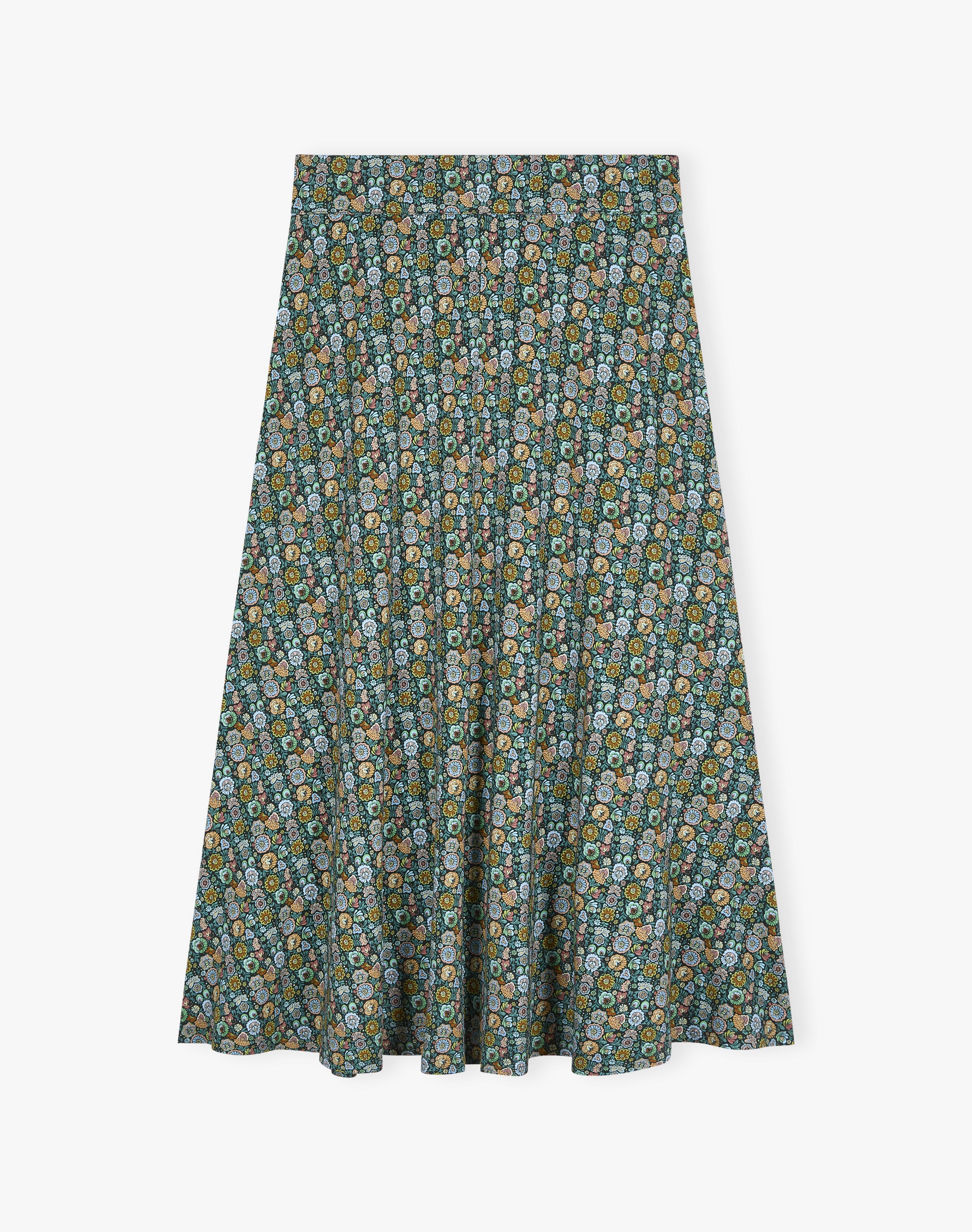 Liberty Print Jersey Skirt