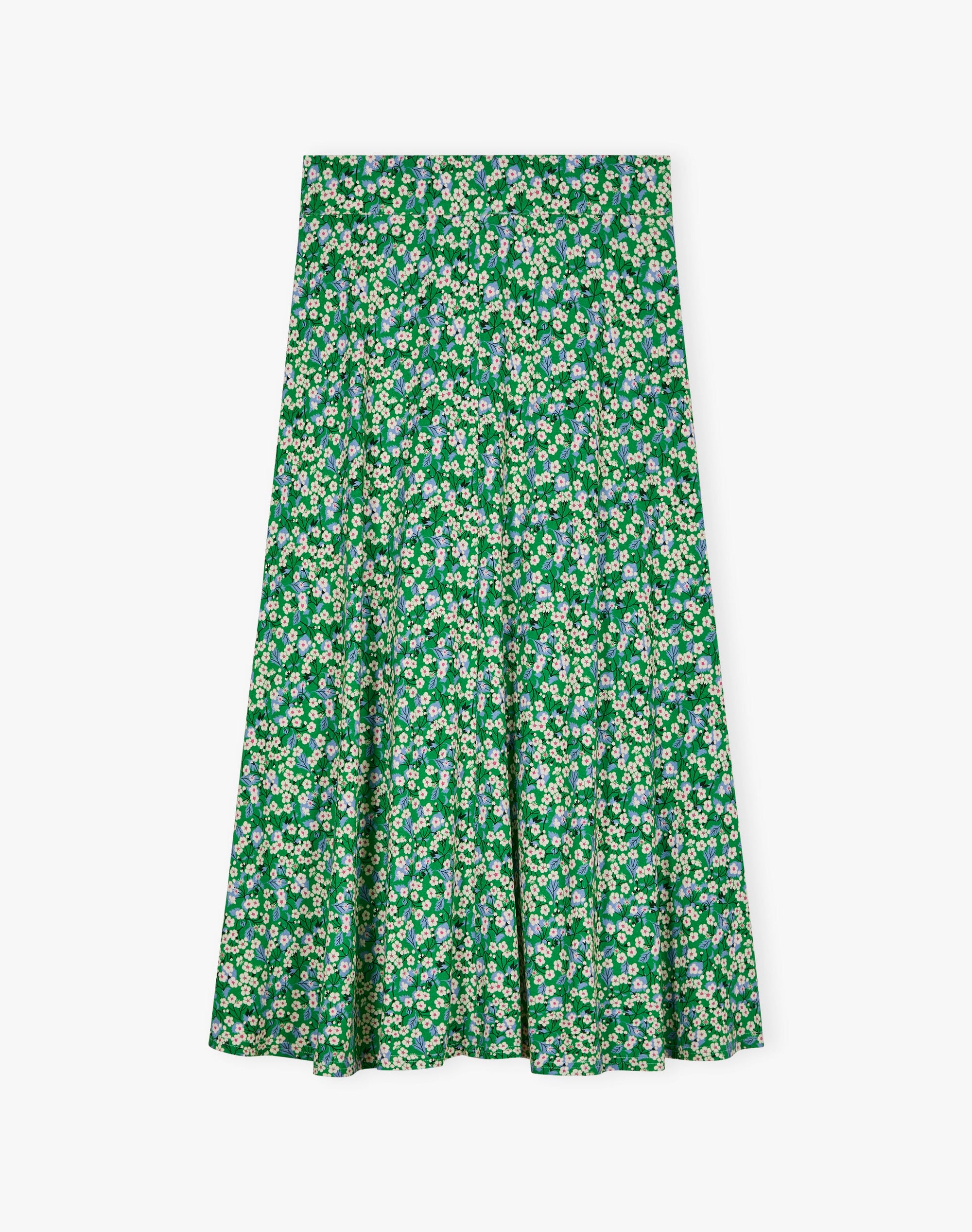 Liberty Print Jersey Skirt