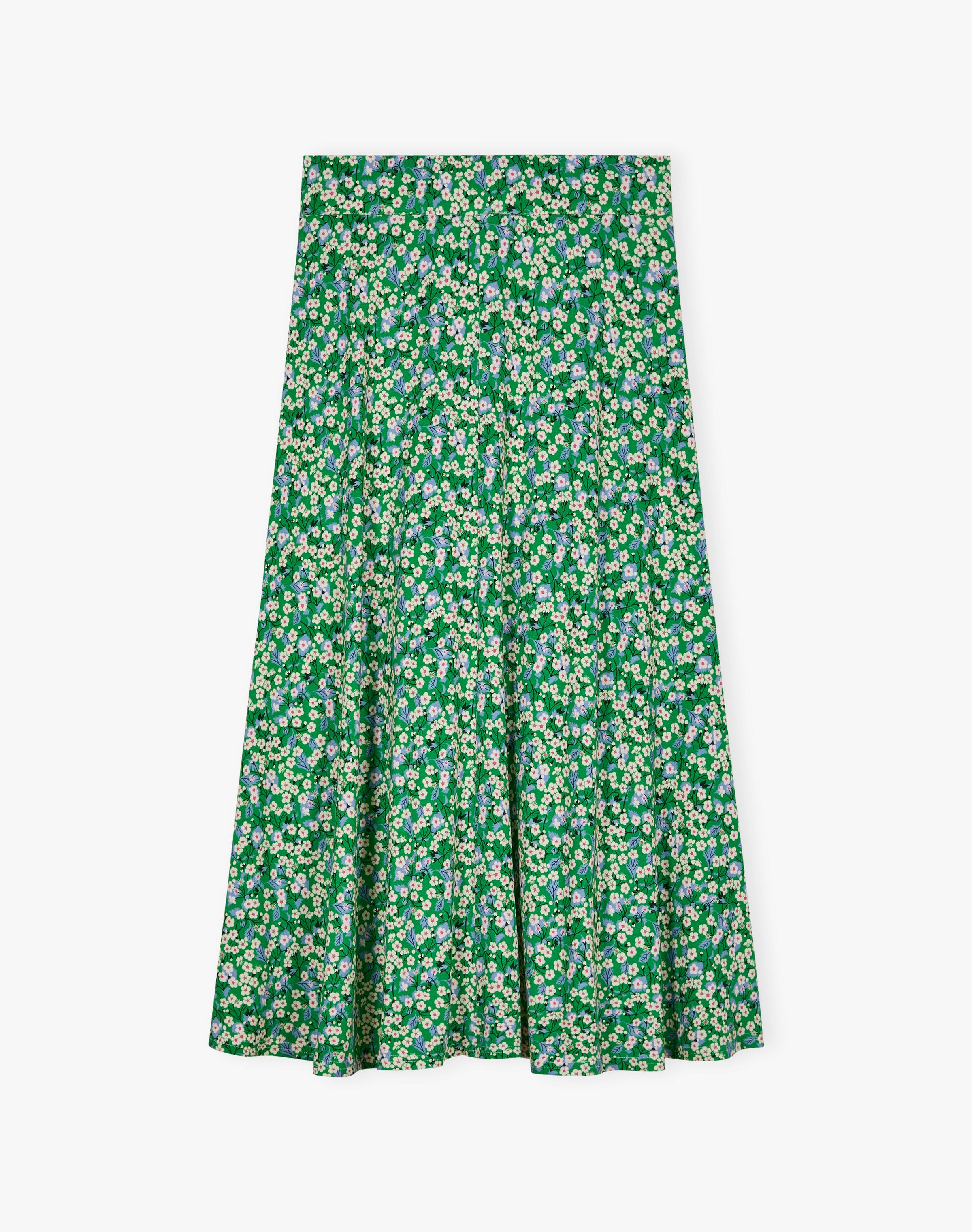 Liberty Print Jersey Skirt