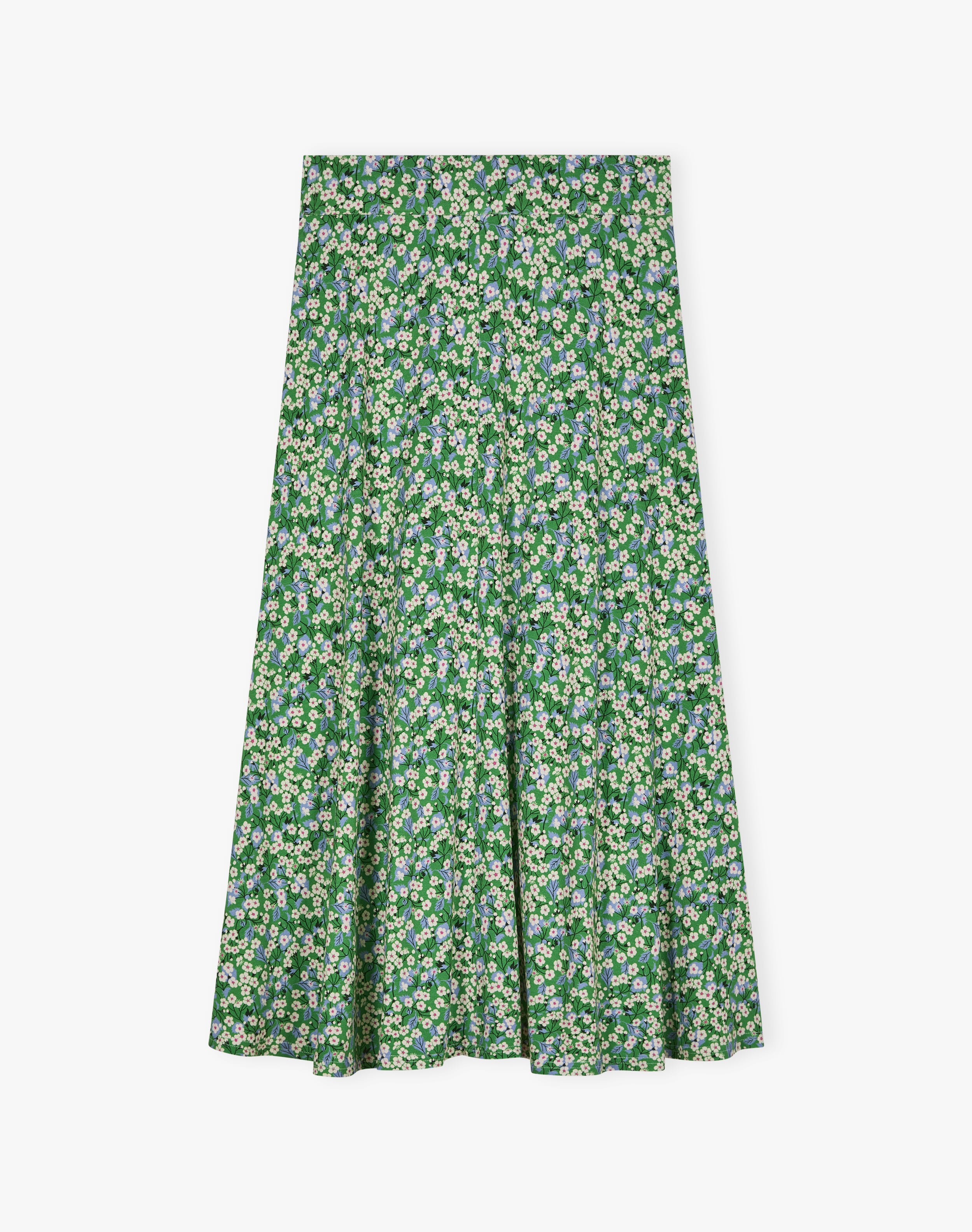Liberty Print Jersey Skirt