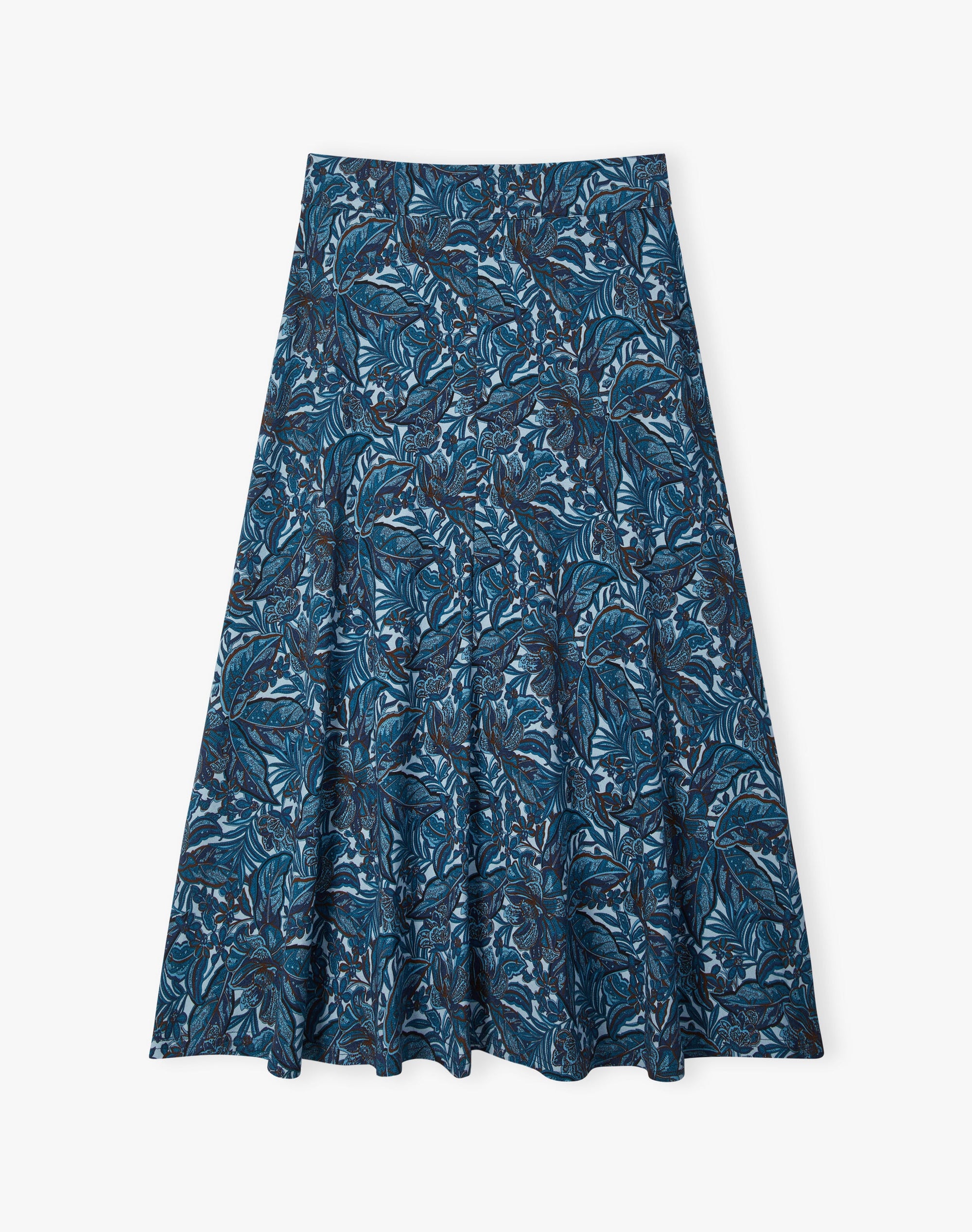 Liberty Print Jersey Skirt
