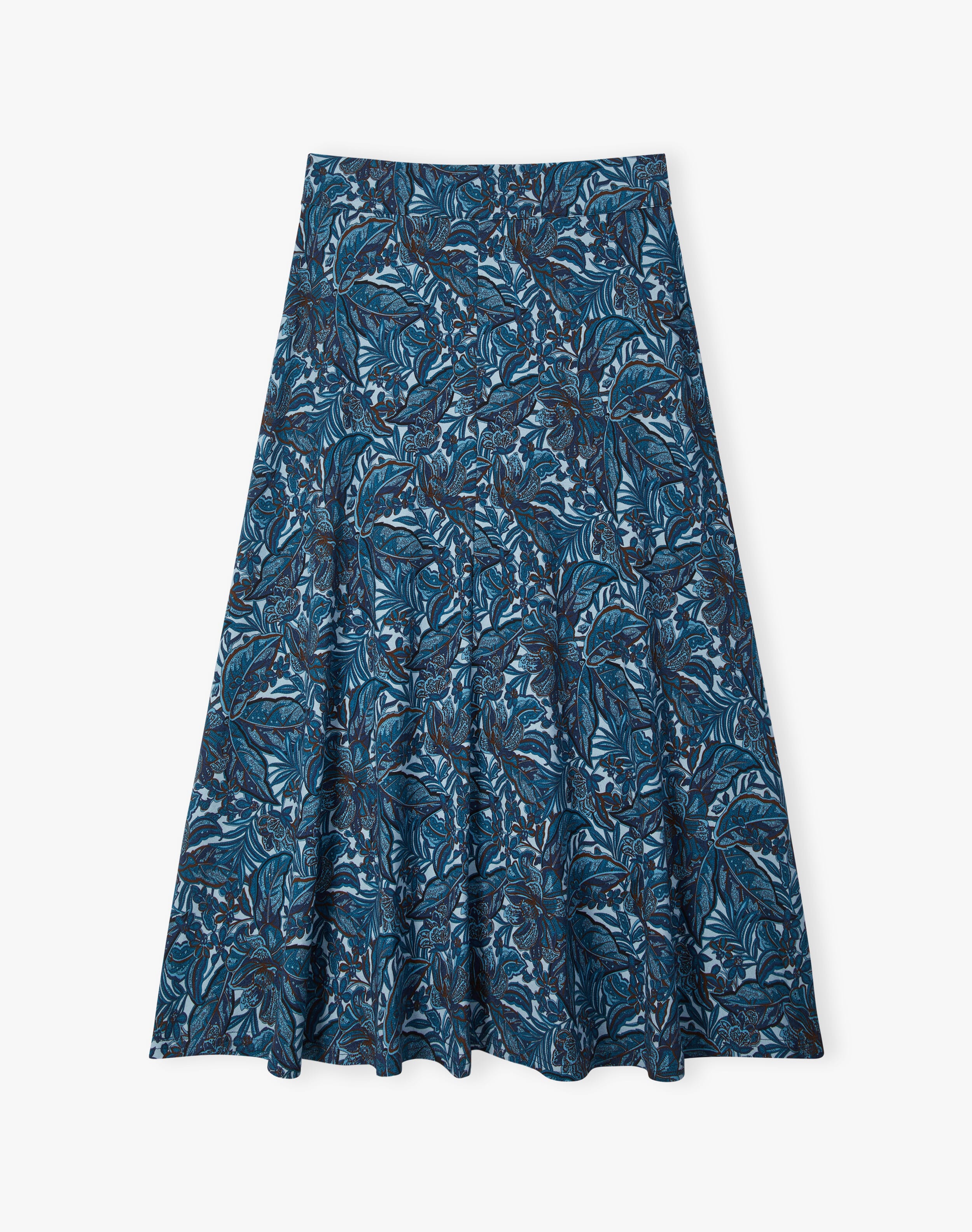 Liberty Print Jersey Skirt