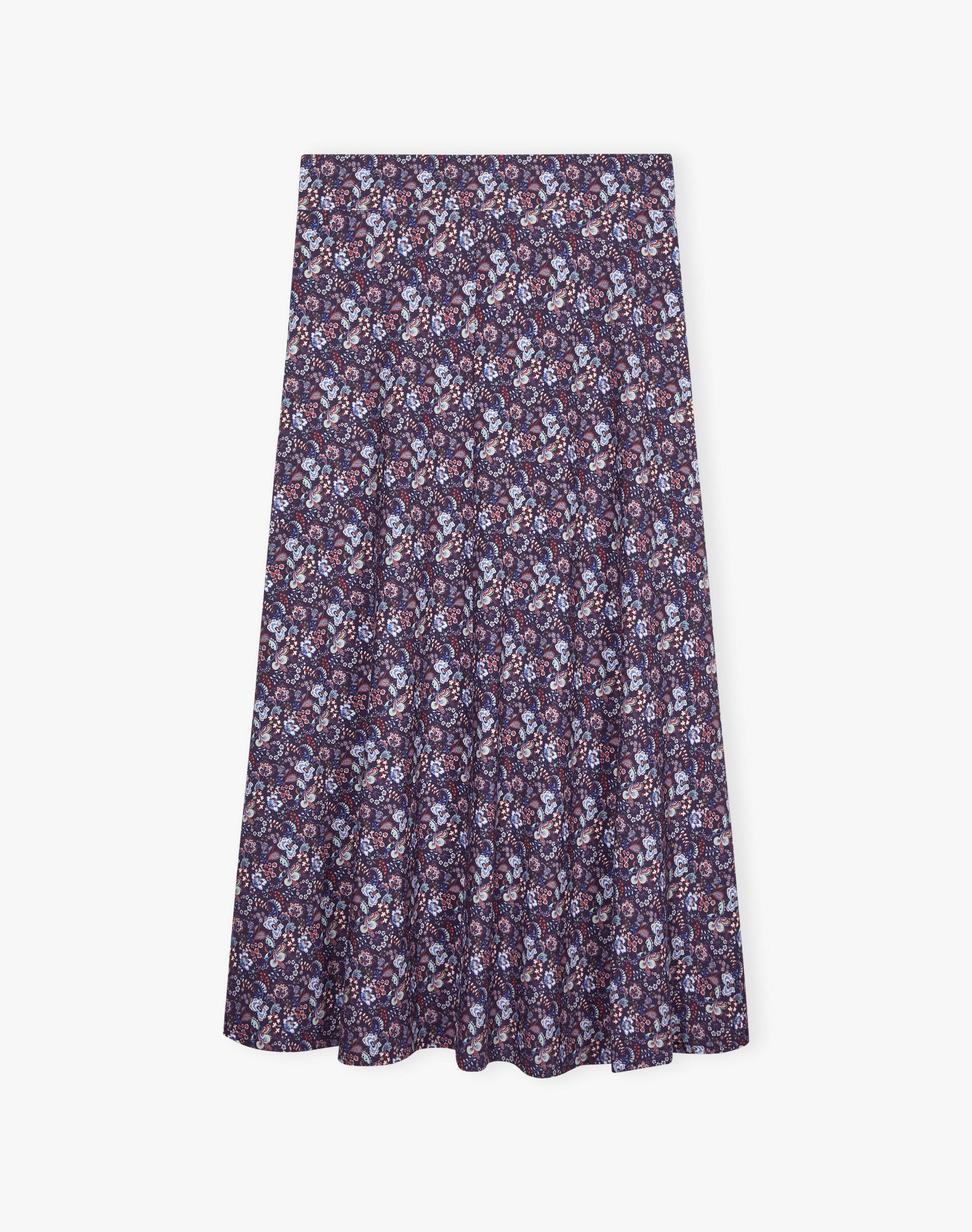 Liberty Print Jersey Skirt