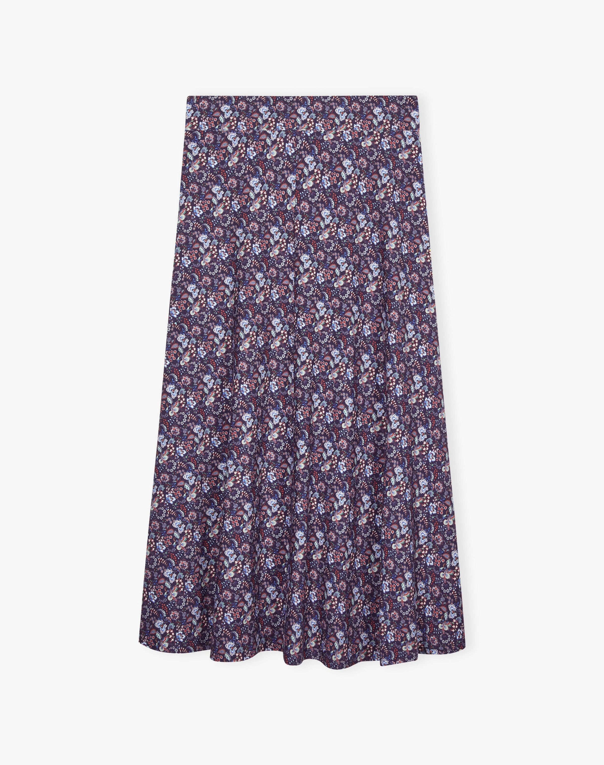 Liberty Print Jersey Skirt