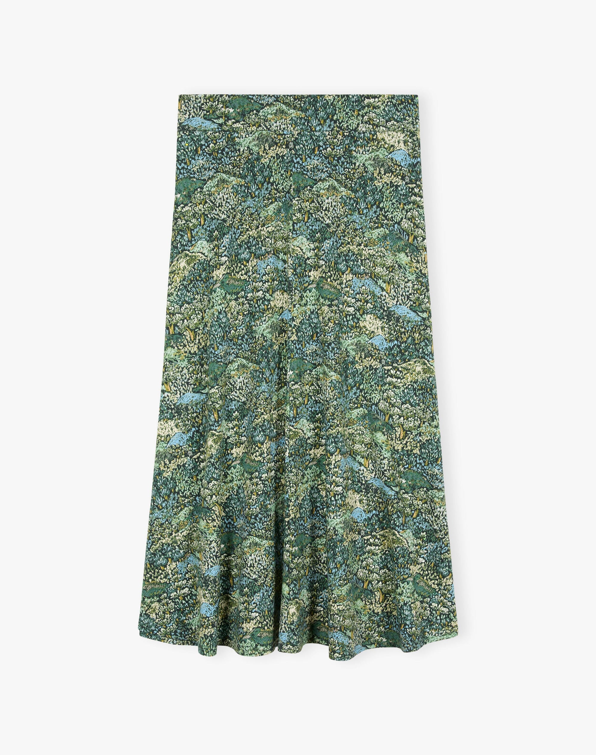 Liberty Print Jersey Skirt