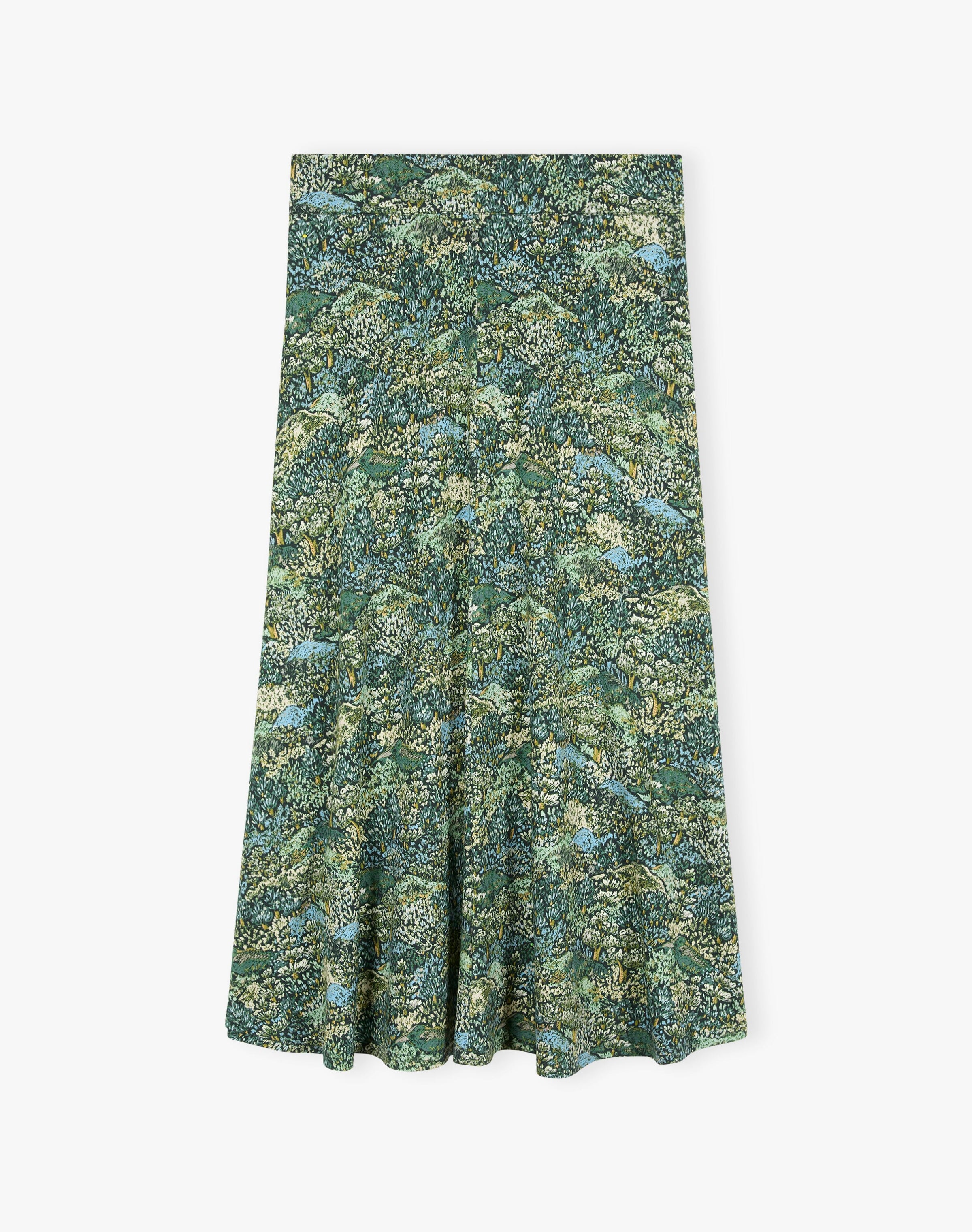 Liberty Print Jersey Skirt