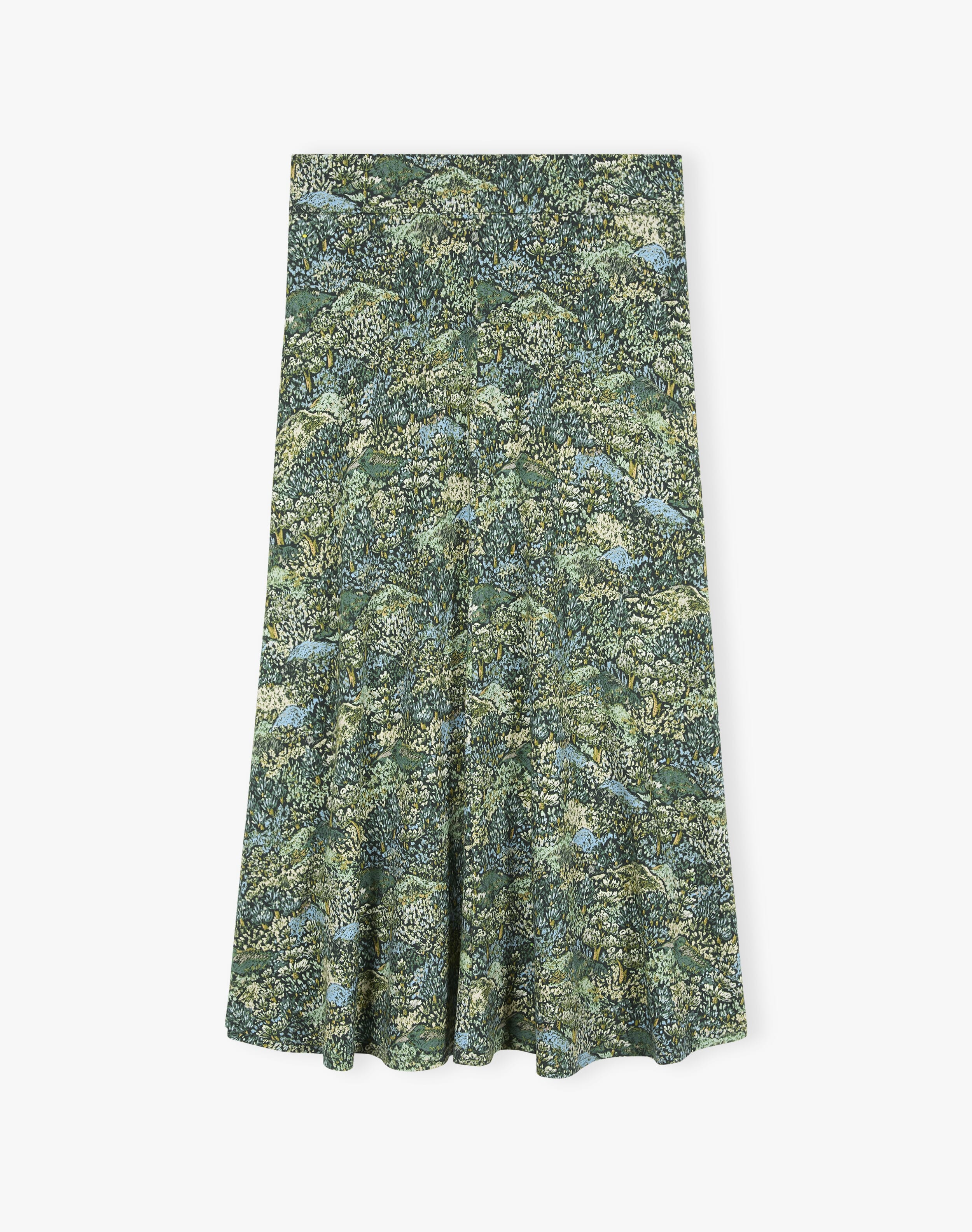 Liberty Print Jersey Skirt