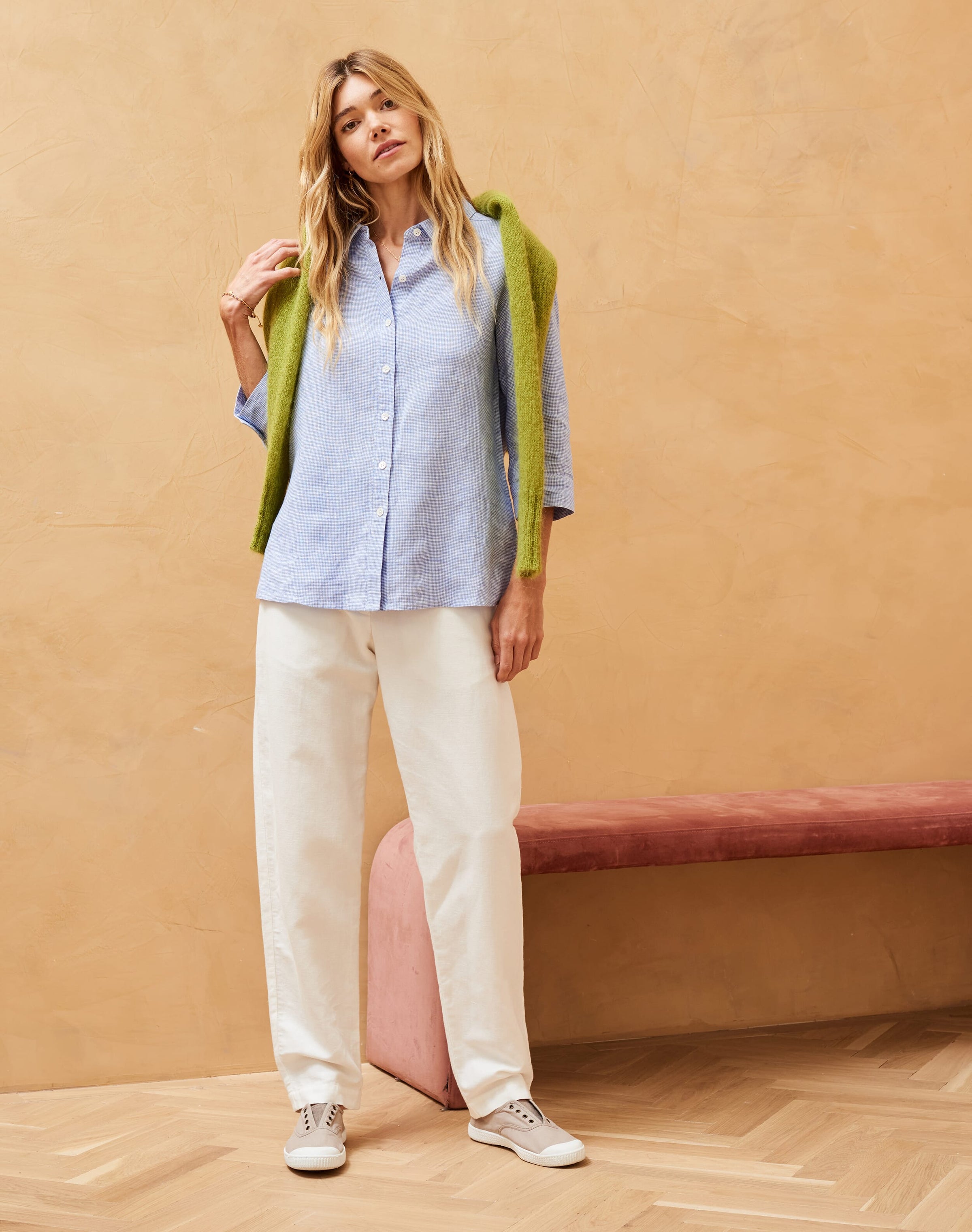 Cotton Linen Trousers