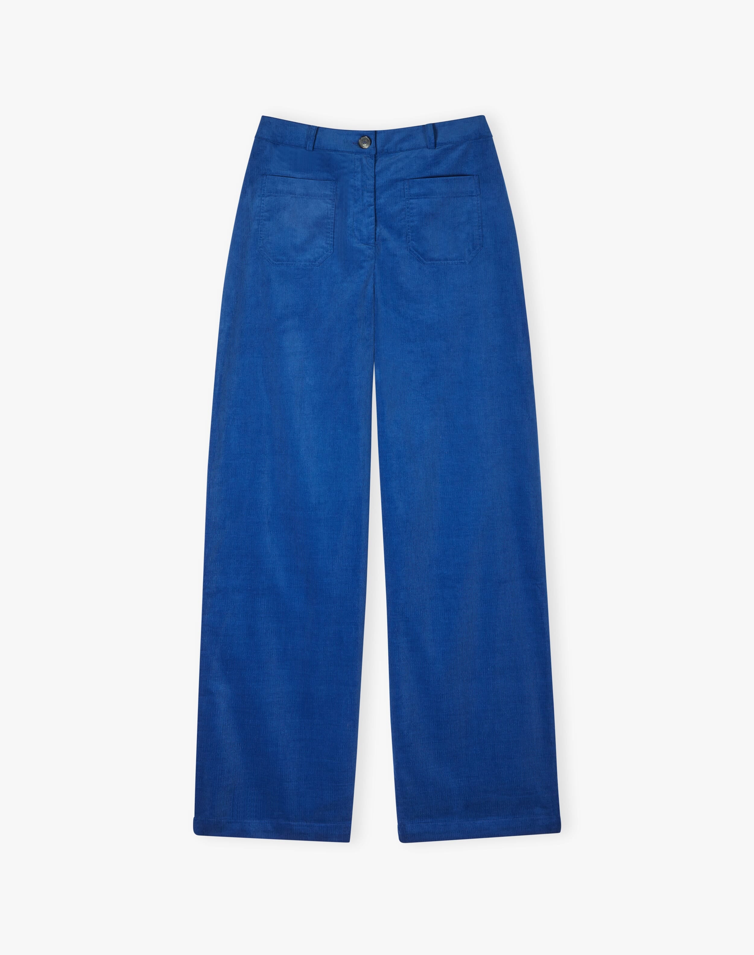 Needlecord Patch Pocket Trousers