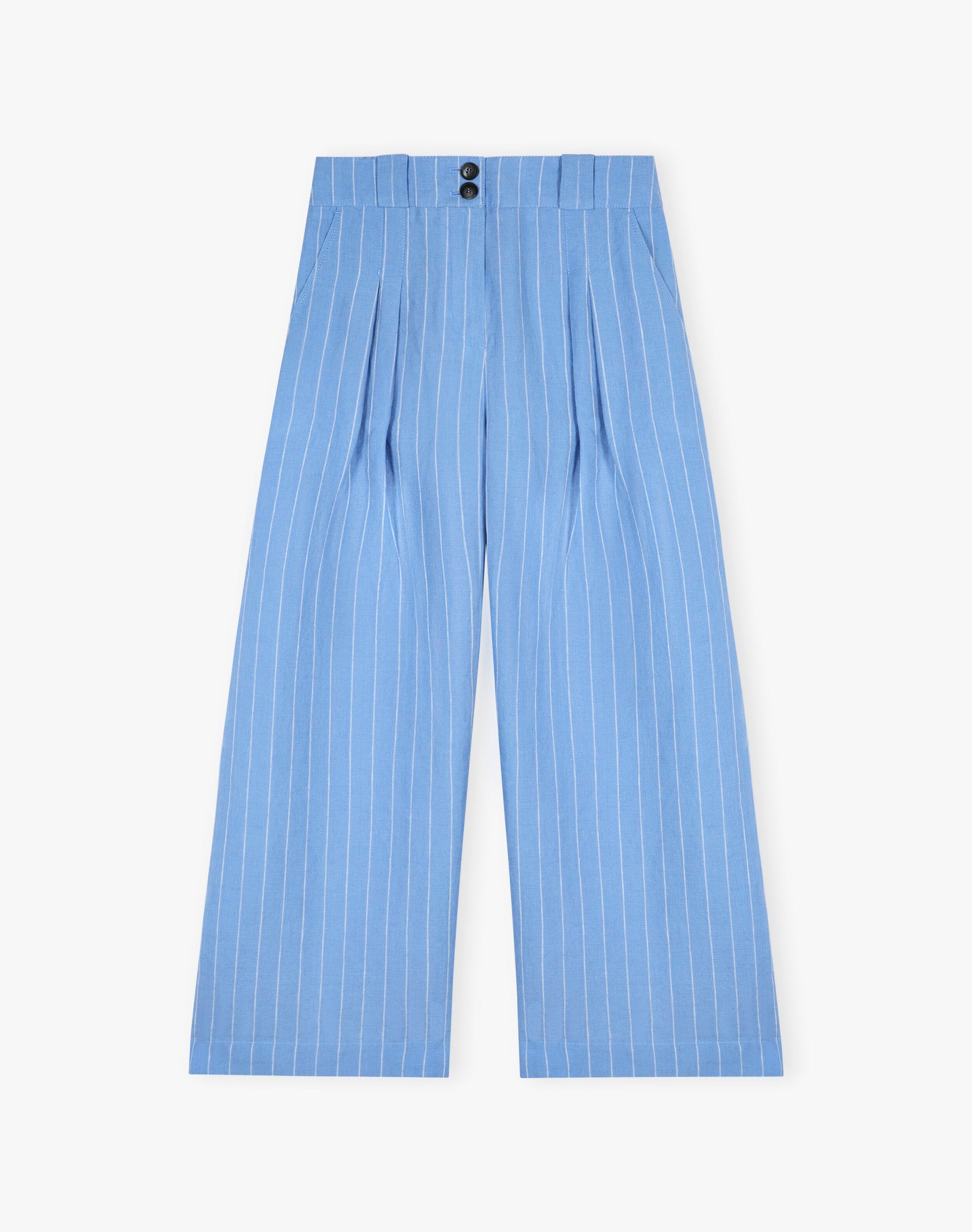 Stripe Linen Culottes
