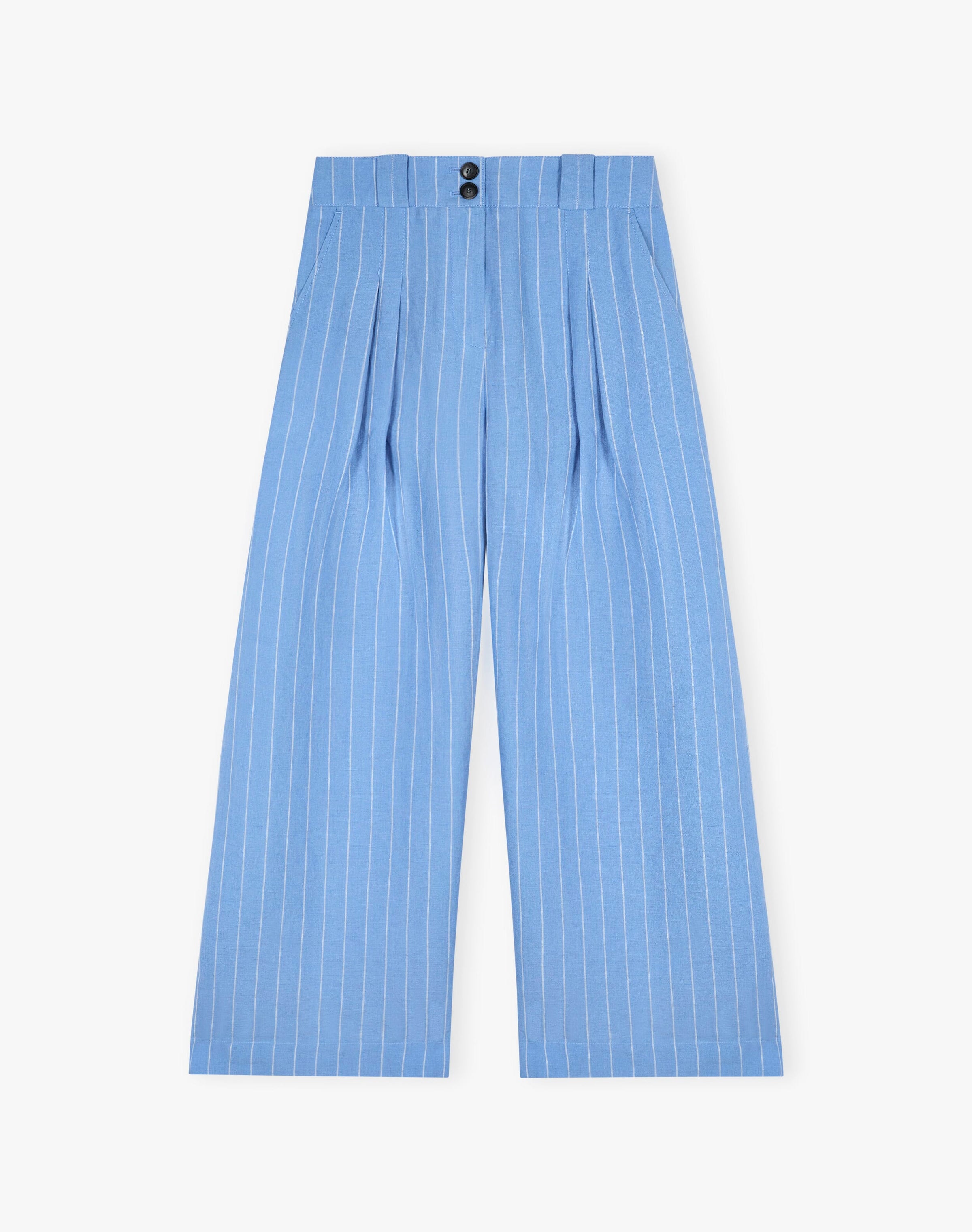 Stripe Linen Culottes