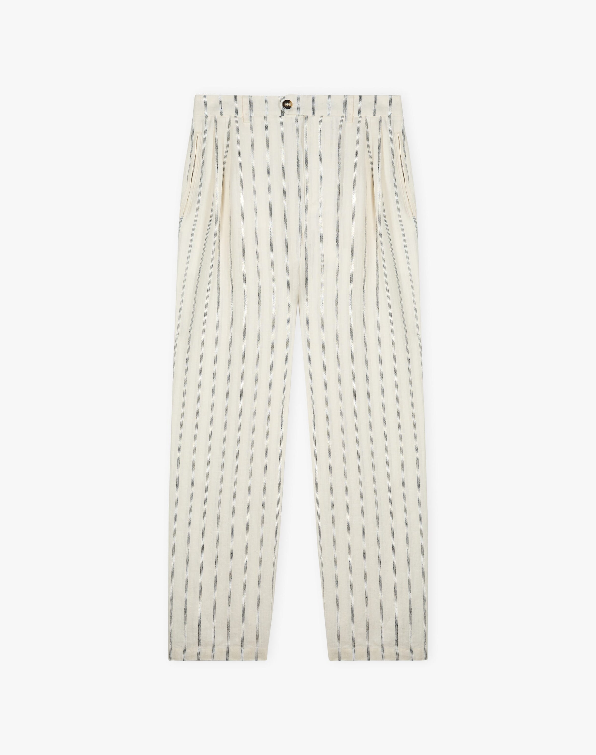 Stripe Linen Trousers
