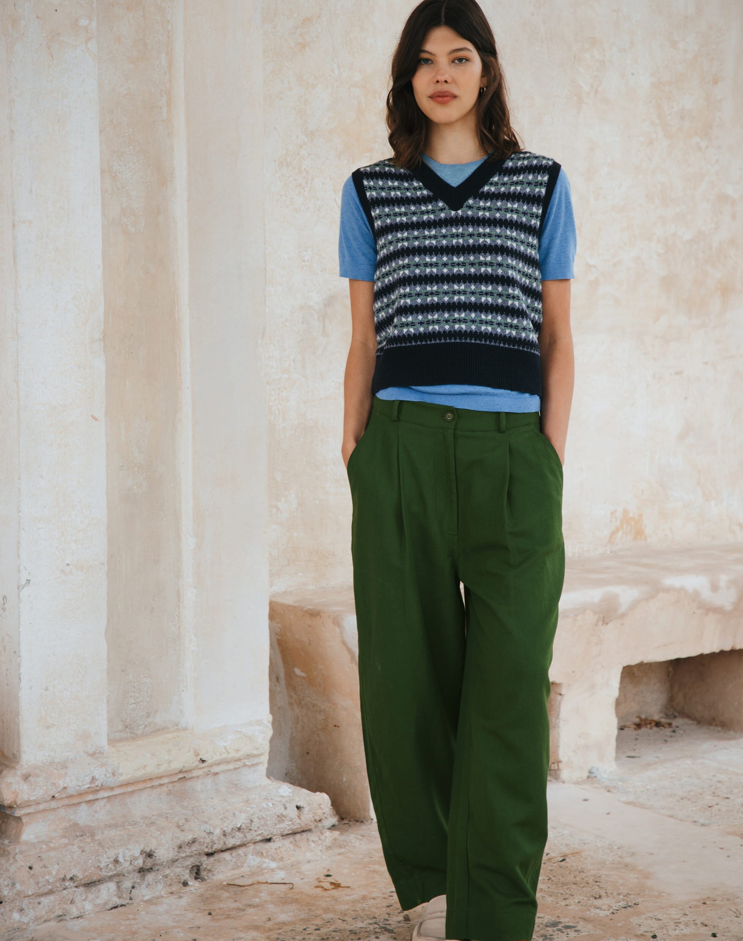 Cotton Linen Trousers