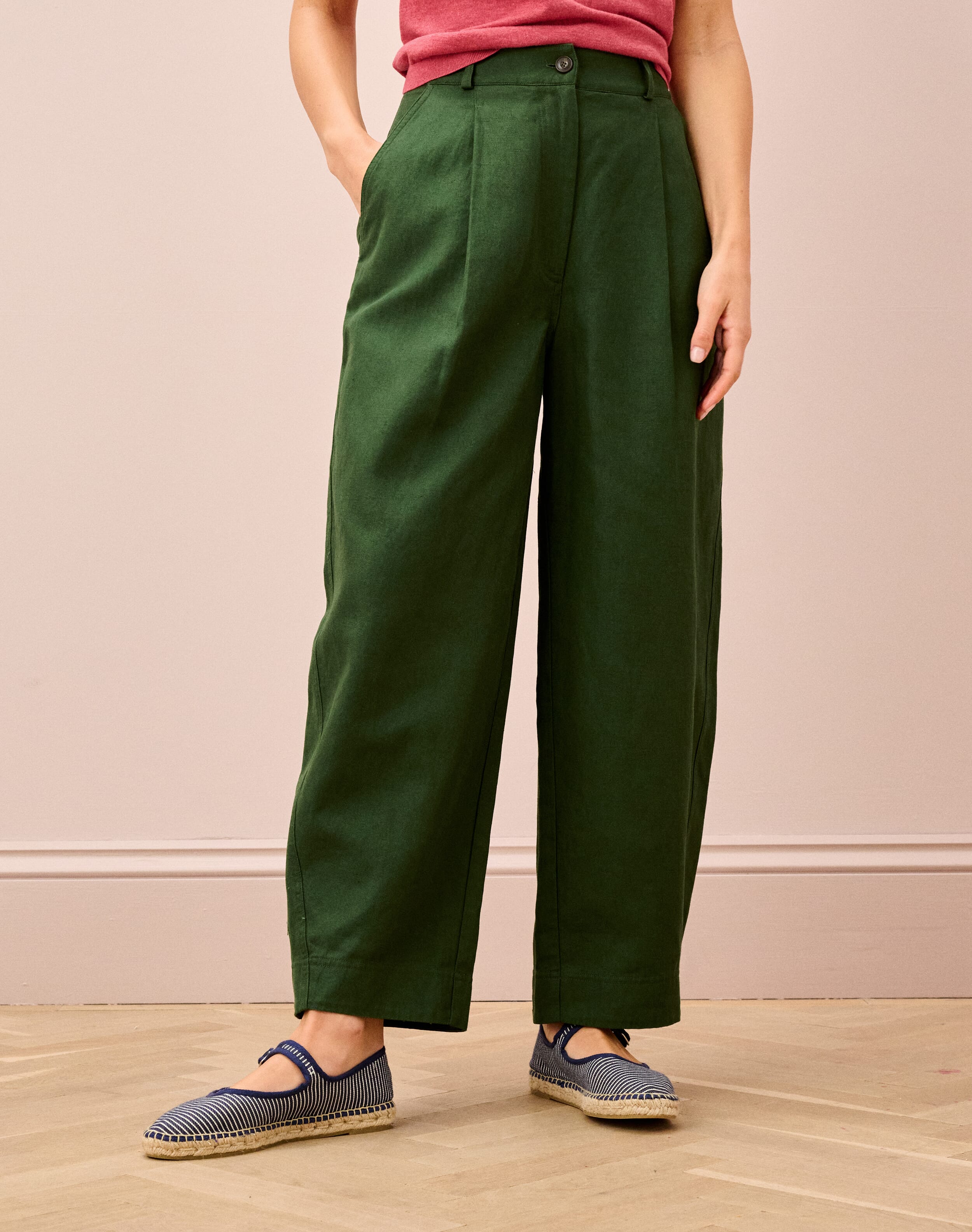 Cotton Linen Trousers