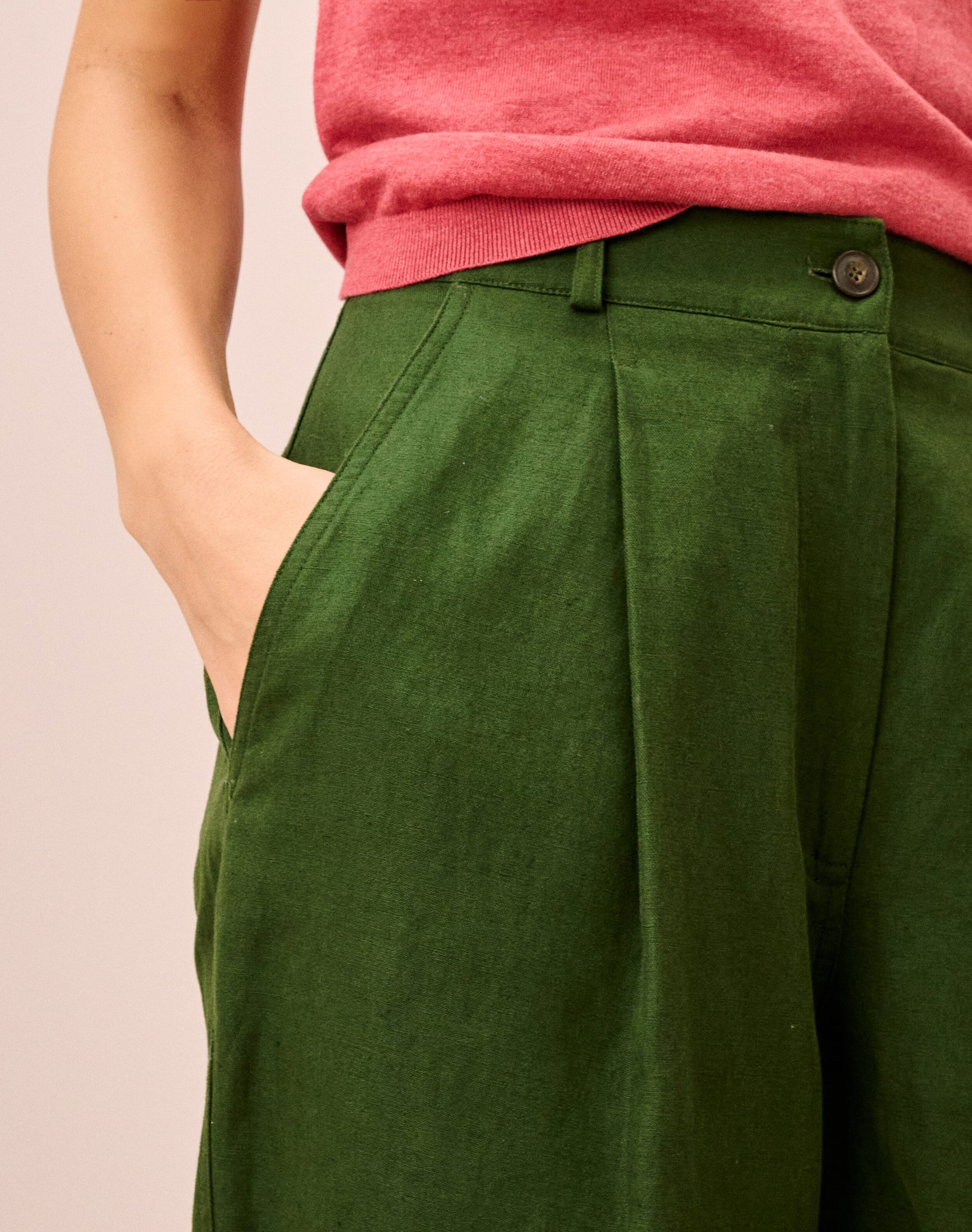 Cotton Linen Trousers