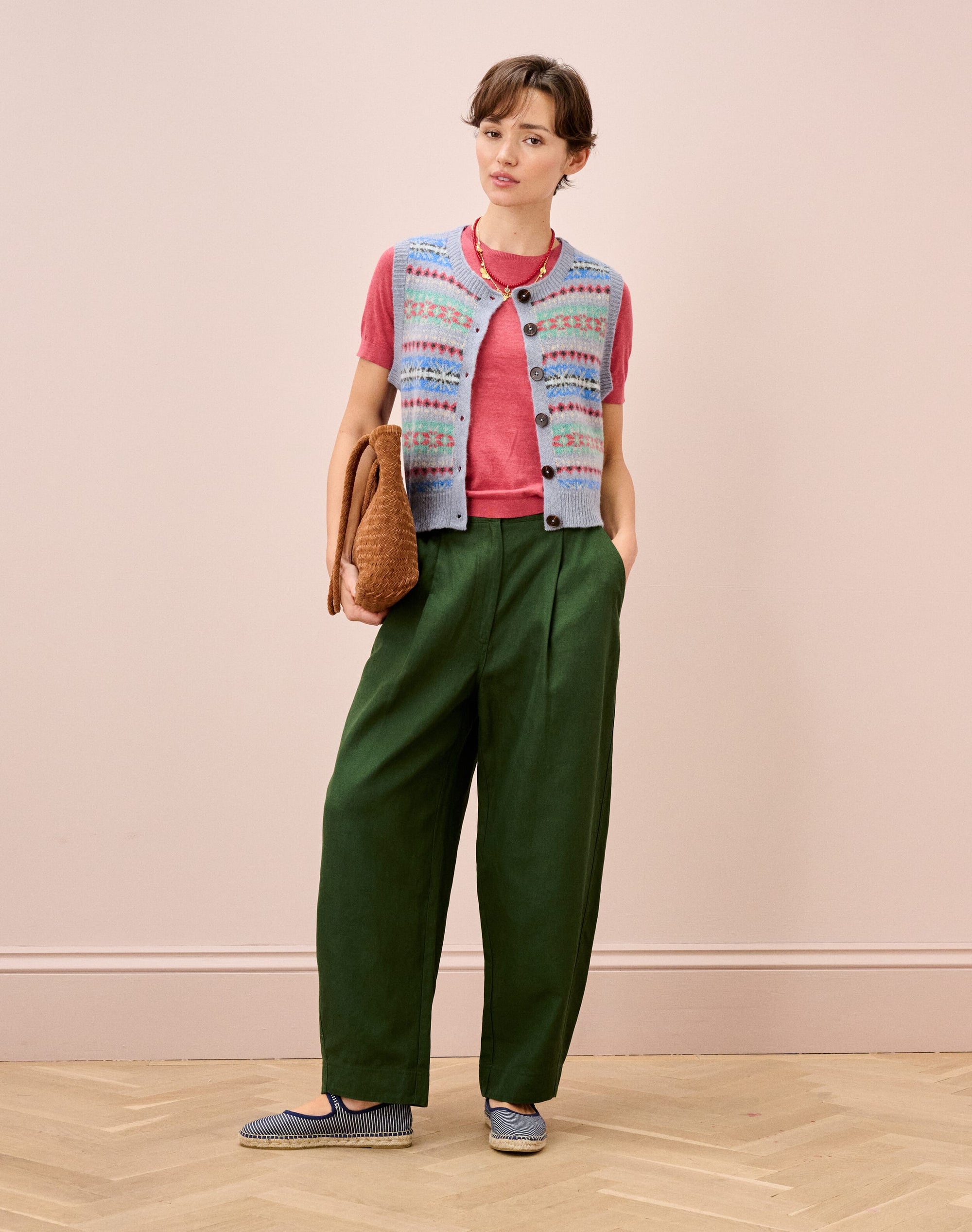 Cotton Linen Trousers