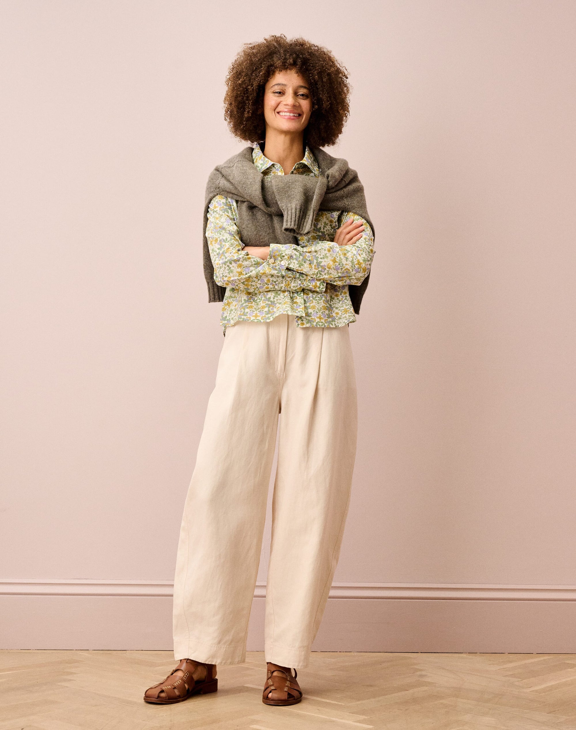 Cotton Linen Trousers