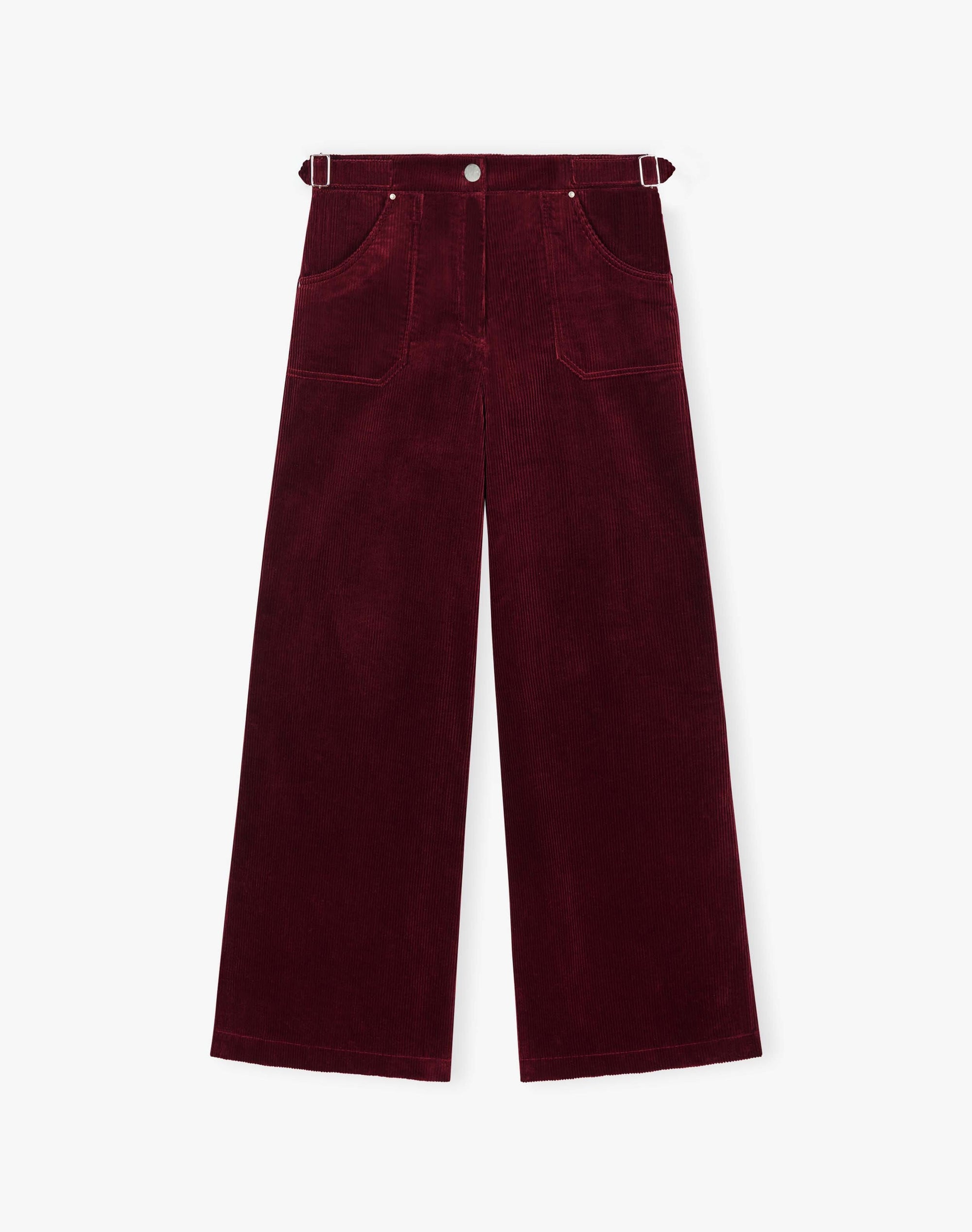 Corduroy Wide Leg Trousers