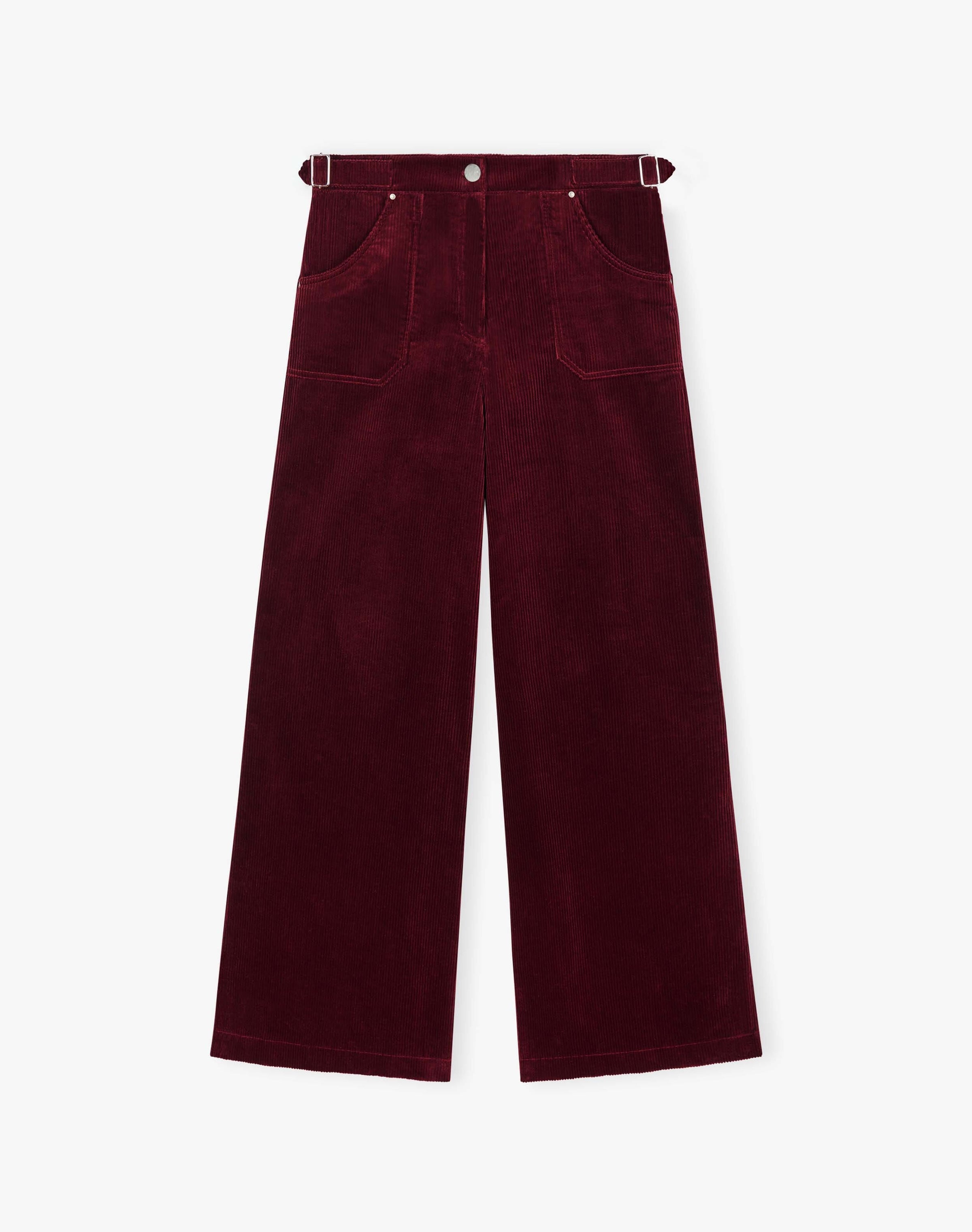Corduroy Wide Leg Trousers