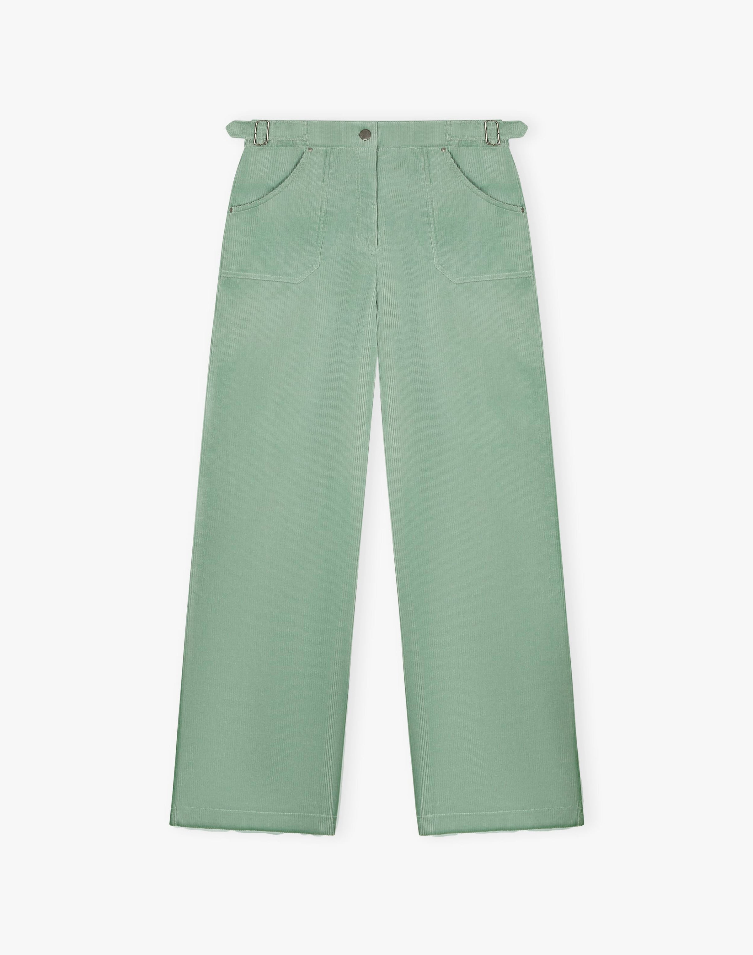 Corduroy Wide Leg Trousers