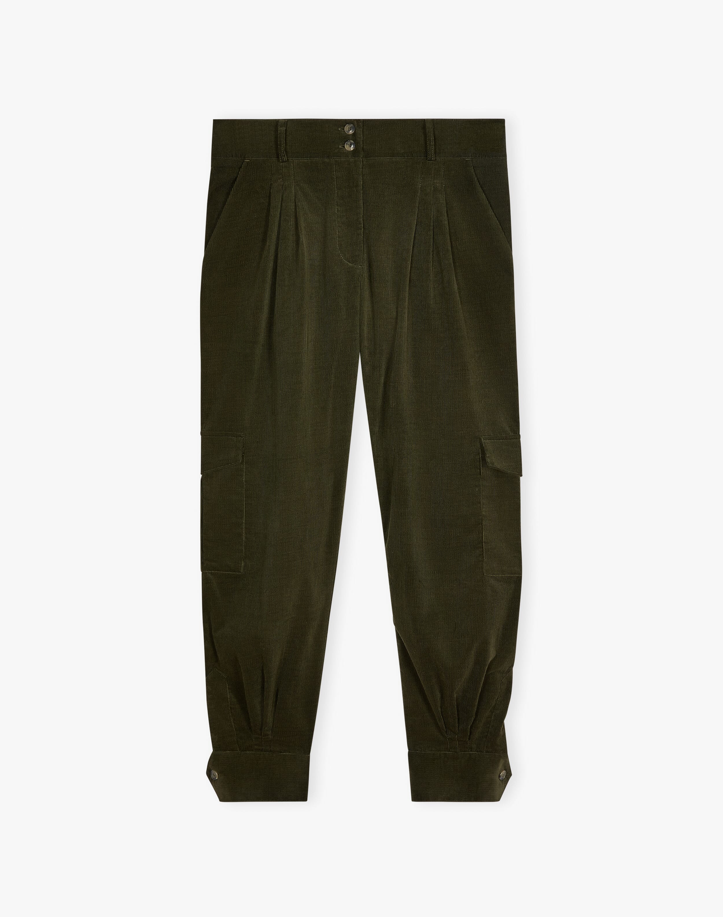 Needlecord Cargo Trousers