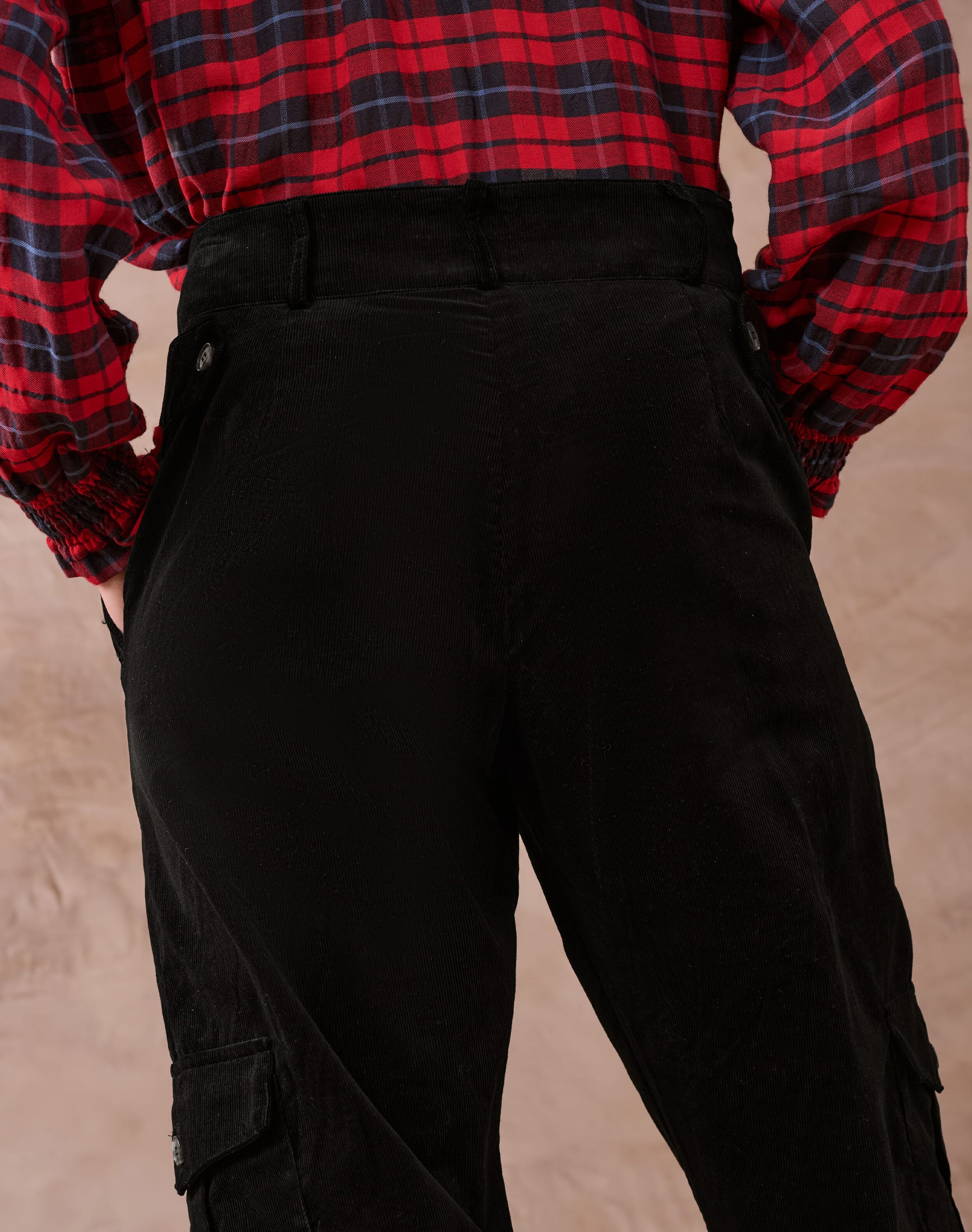Needlecord Cargo Trousers