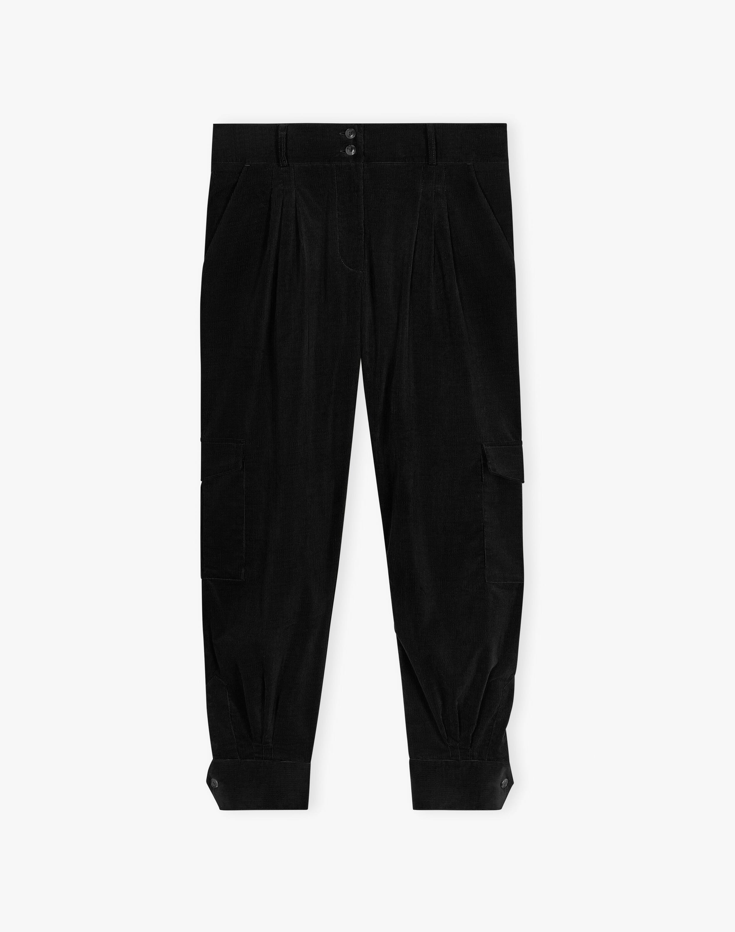 Needlecord Cargo Trousers