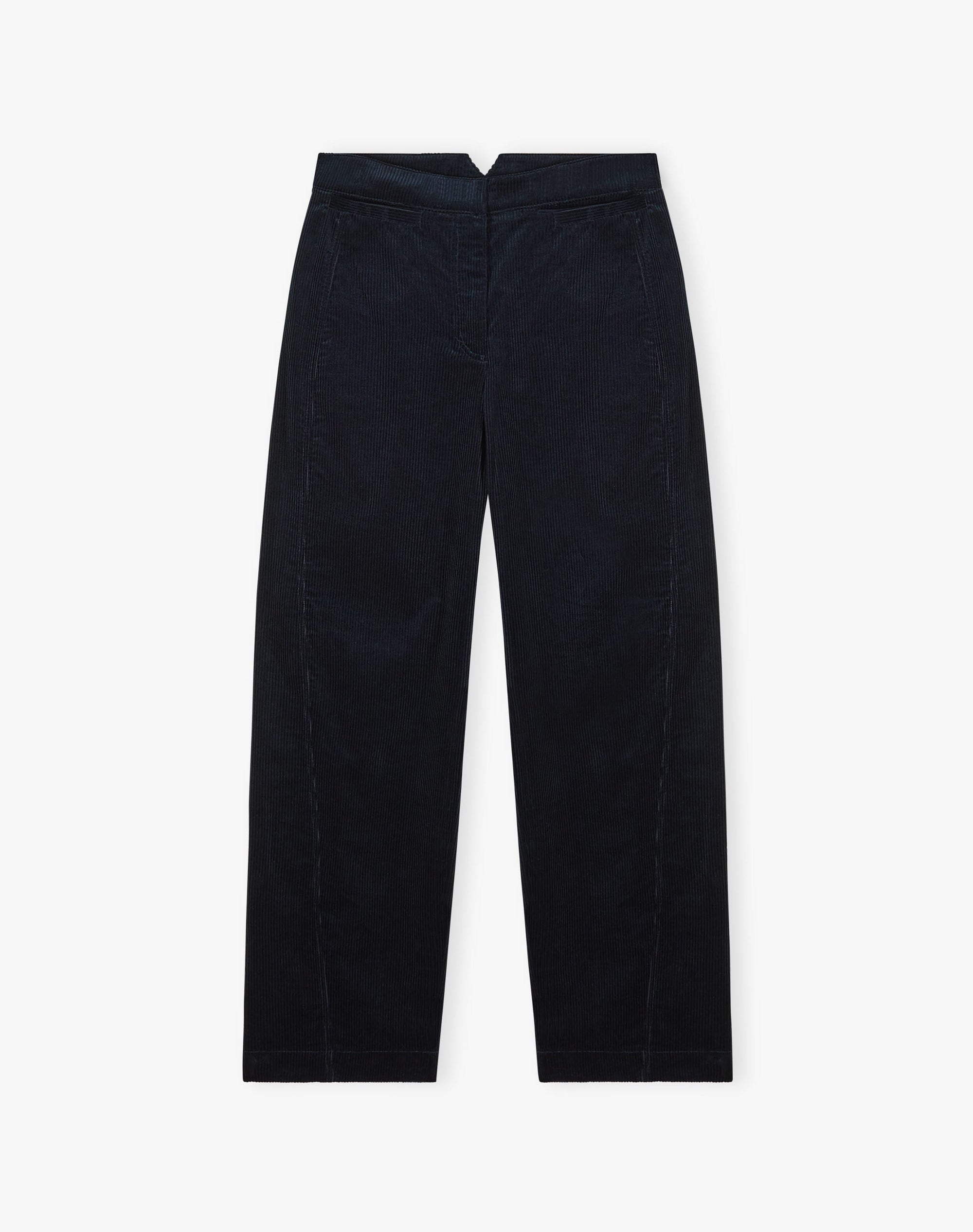Corduroy High Waisted Trousers